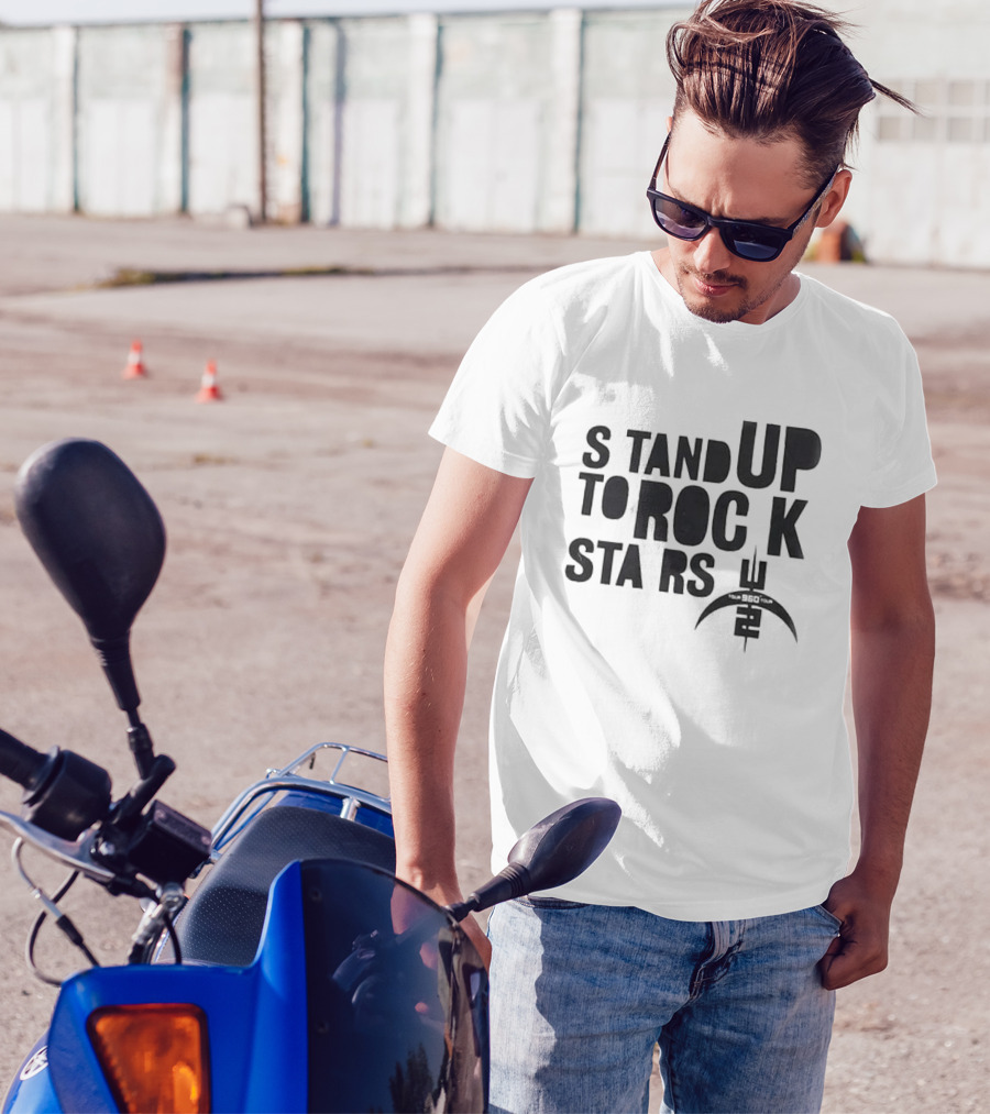 U2 360 Degree Tour 2009 Stand Up To Rock Stars T-Shirt