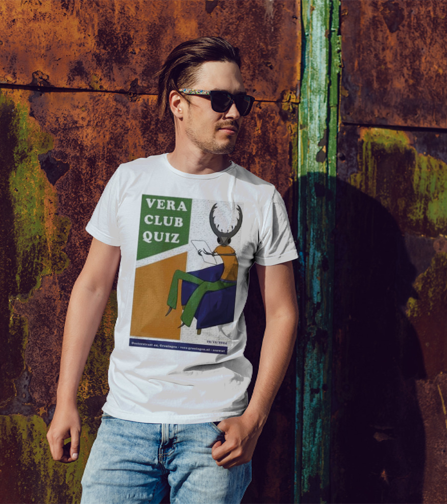 Vera Club Quiz Groningen Netherlands December 19 2024 Oosterstraat 44 Vera-Groningen.nl Seawut T-Shirt