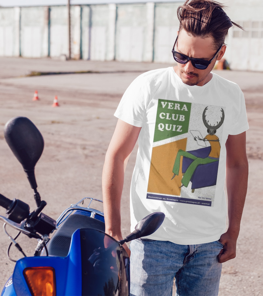 Vera Club Quiz Groningen Netherlands December 19 2024 Oosterstraat 44 Vera-Groningen.nl Seawut T-Shirt