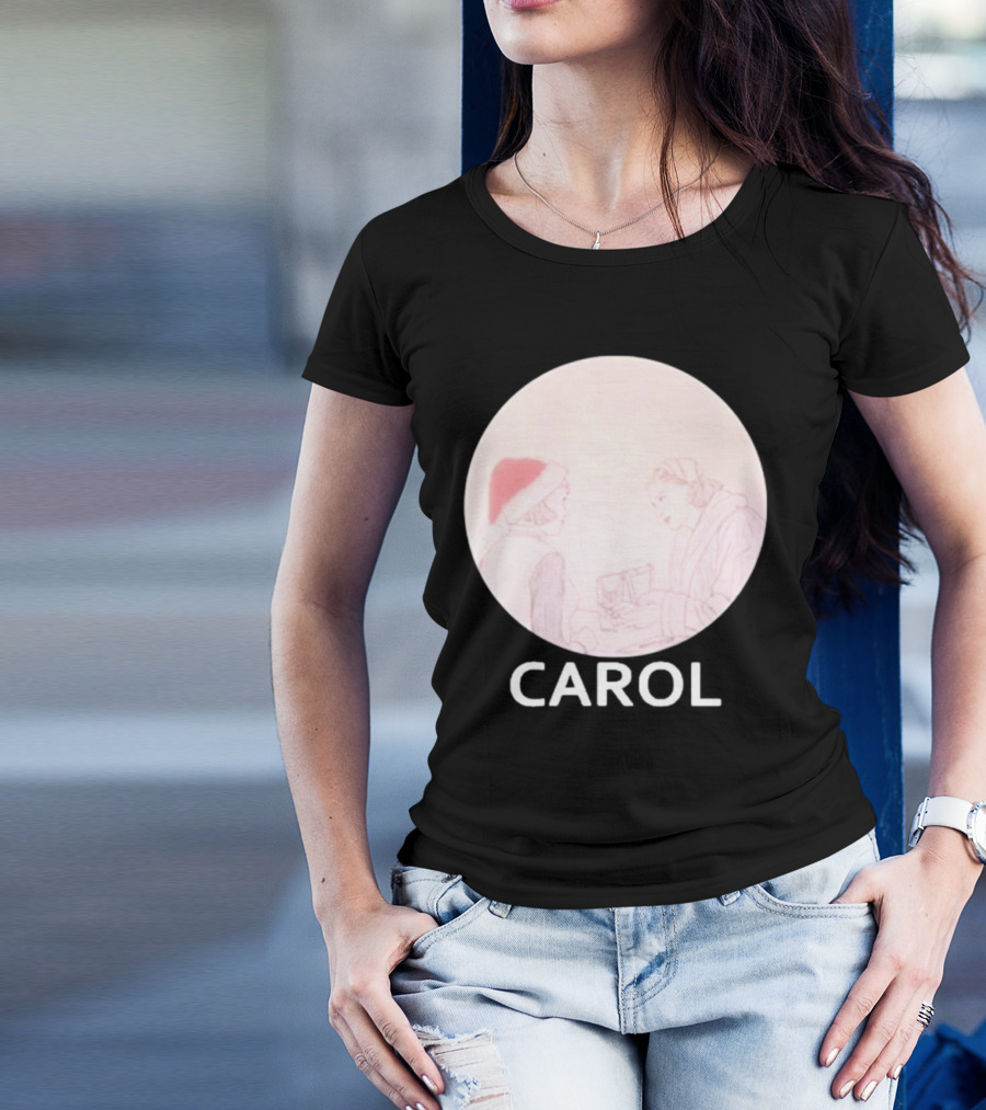 Ariana Grande Carol Christmas Santa Hat Version T-Shirt