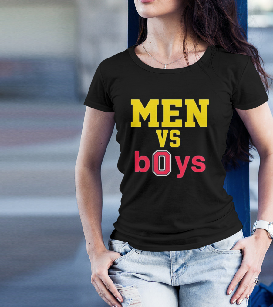 Men Vs Boys 2024 Ohio Sports Rivalry Championship T-Shirt