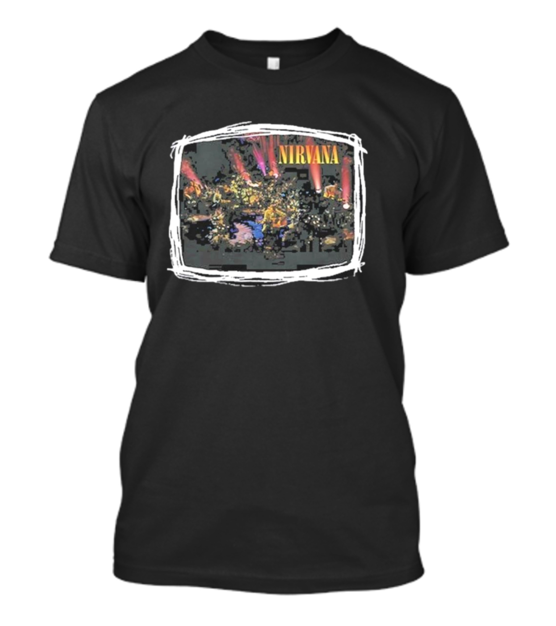 Nirvana MTV Unplugged Iconic Performance Celebration 30th Anniversary T-Shirt