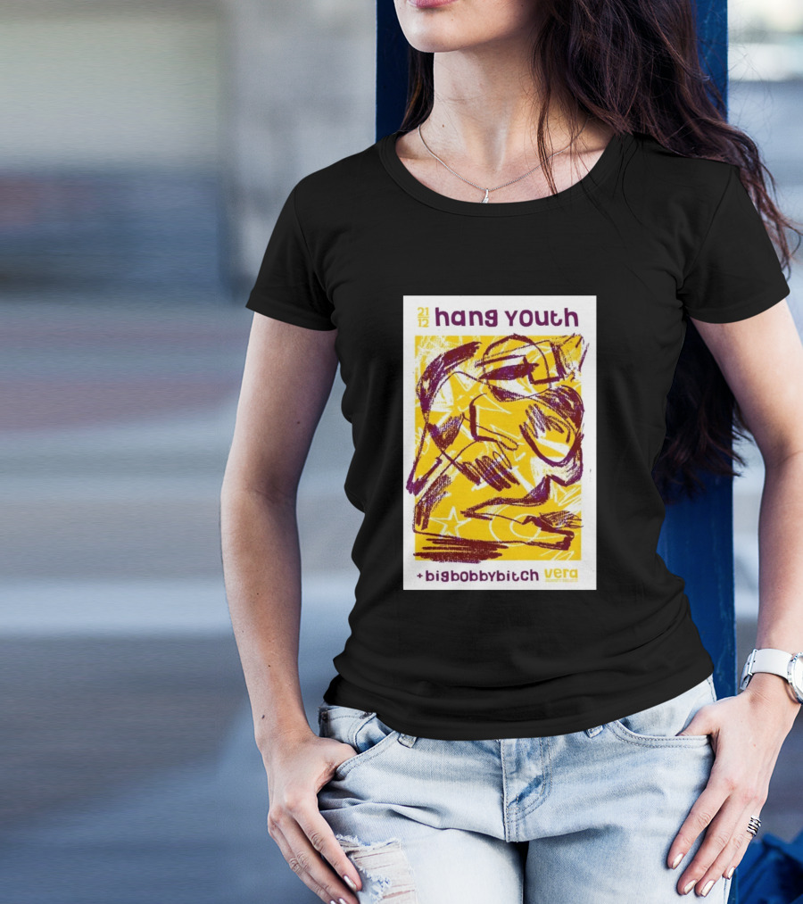 Hang Youth +bigbobbybitch VERA Groningen 21 12 Concert T-Shirt