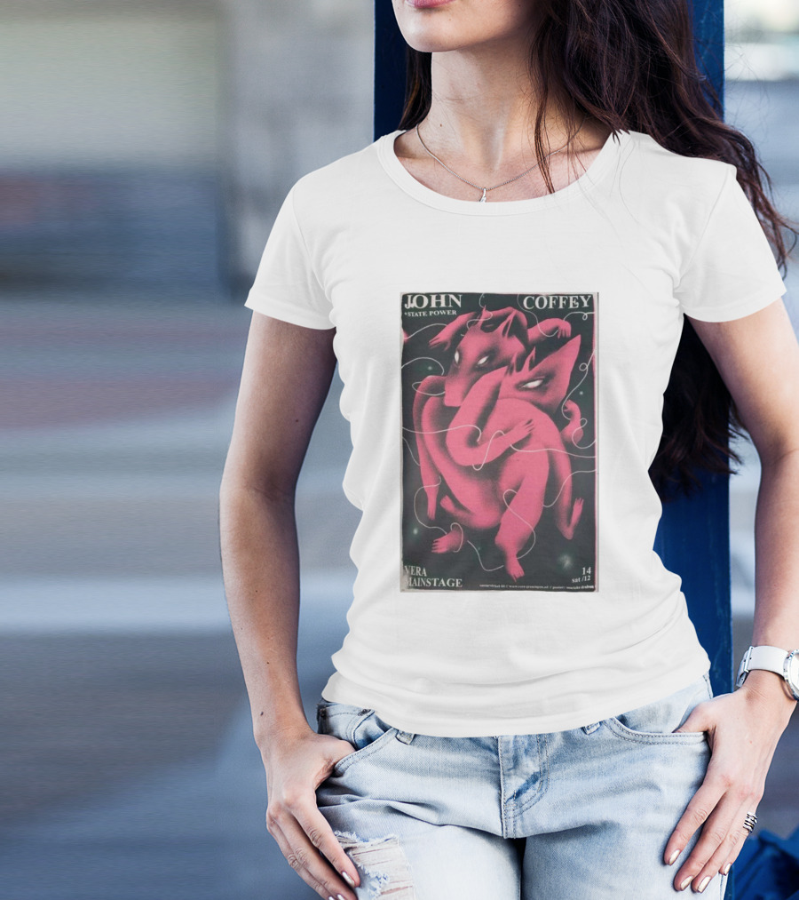 John Coffey And State Power Vera Mainstage Groningen December 14 T-Shirt