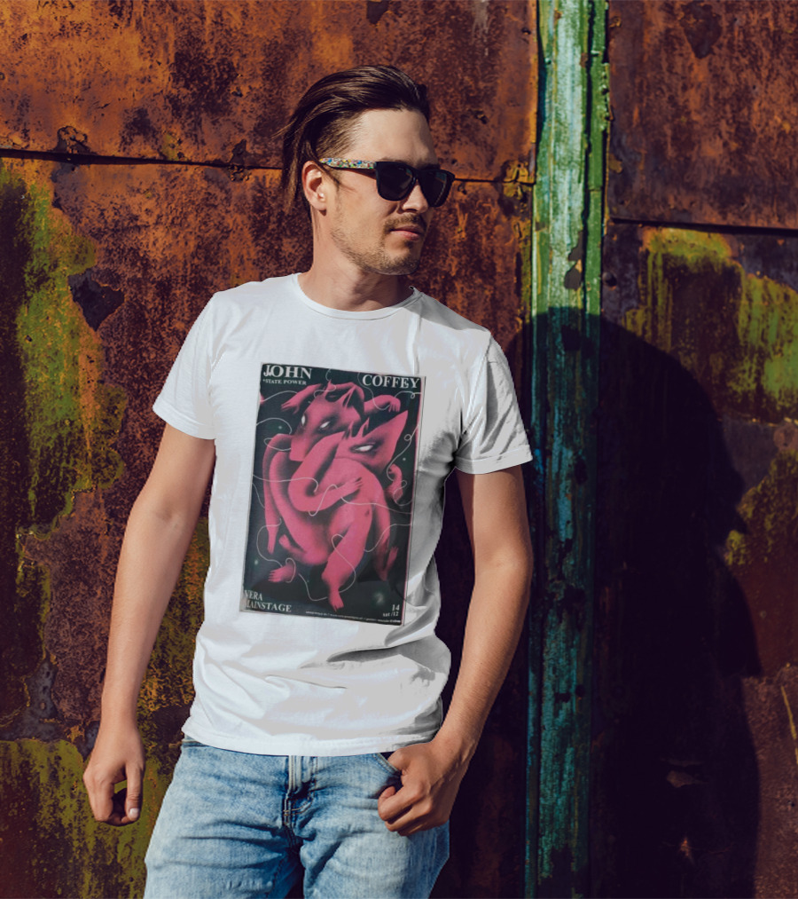 John Coffey And State Power Vera Mainstage Groningen December 14 T-Shirt