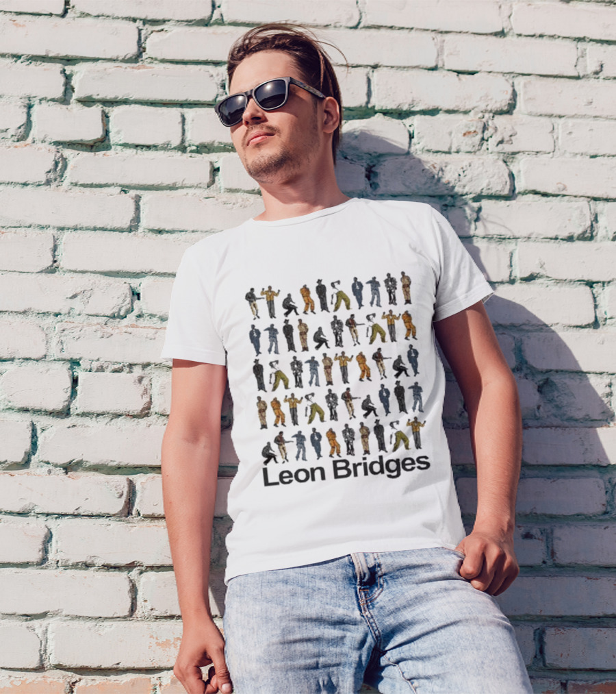 Leon Bridges Evolution Dance Figures T-Shirt