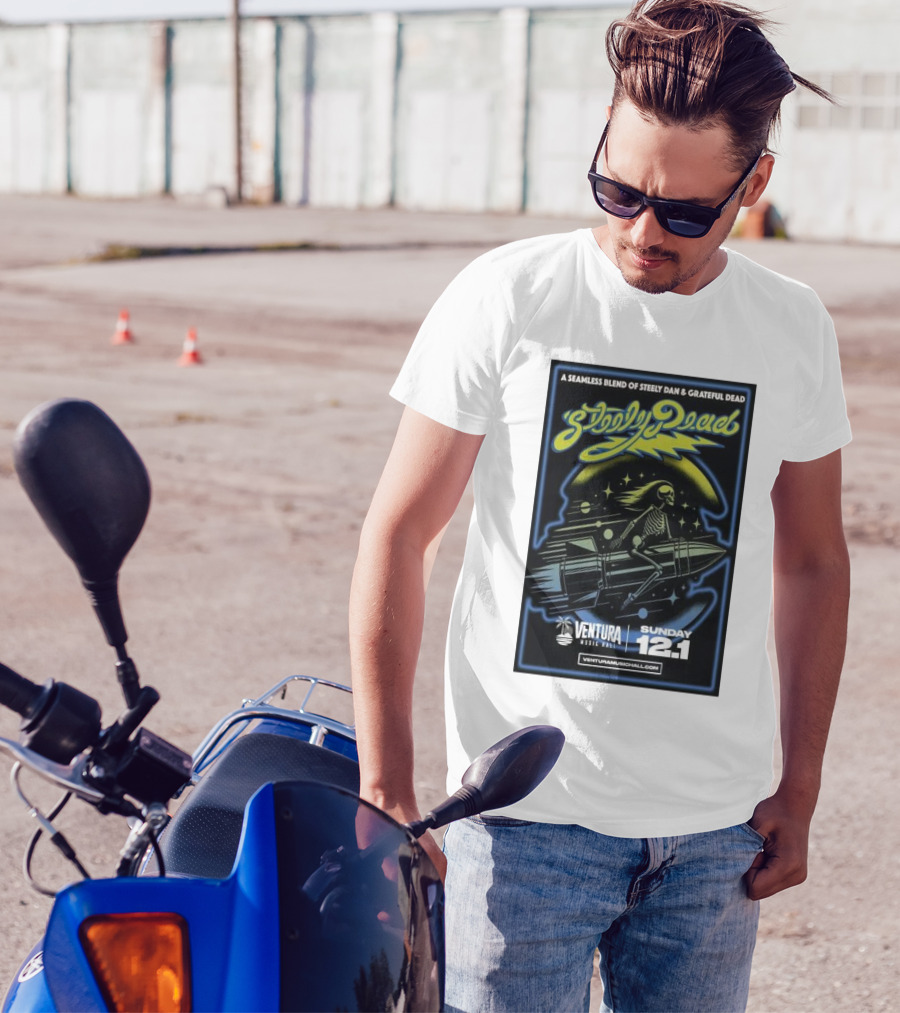 A Seamless Blend Of Steely Dan And Grateful Dead Ventura Music Hall Sunday Dec 1 T-Shirt