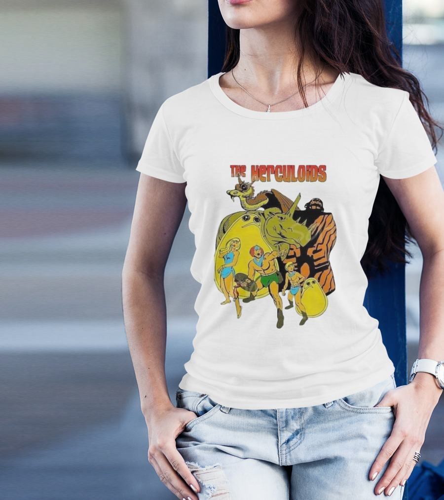 The Herculoids Classic Adventure Cartoon Characters T-Shirt