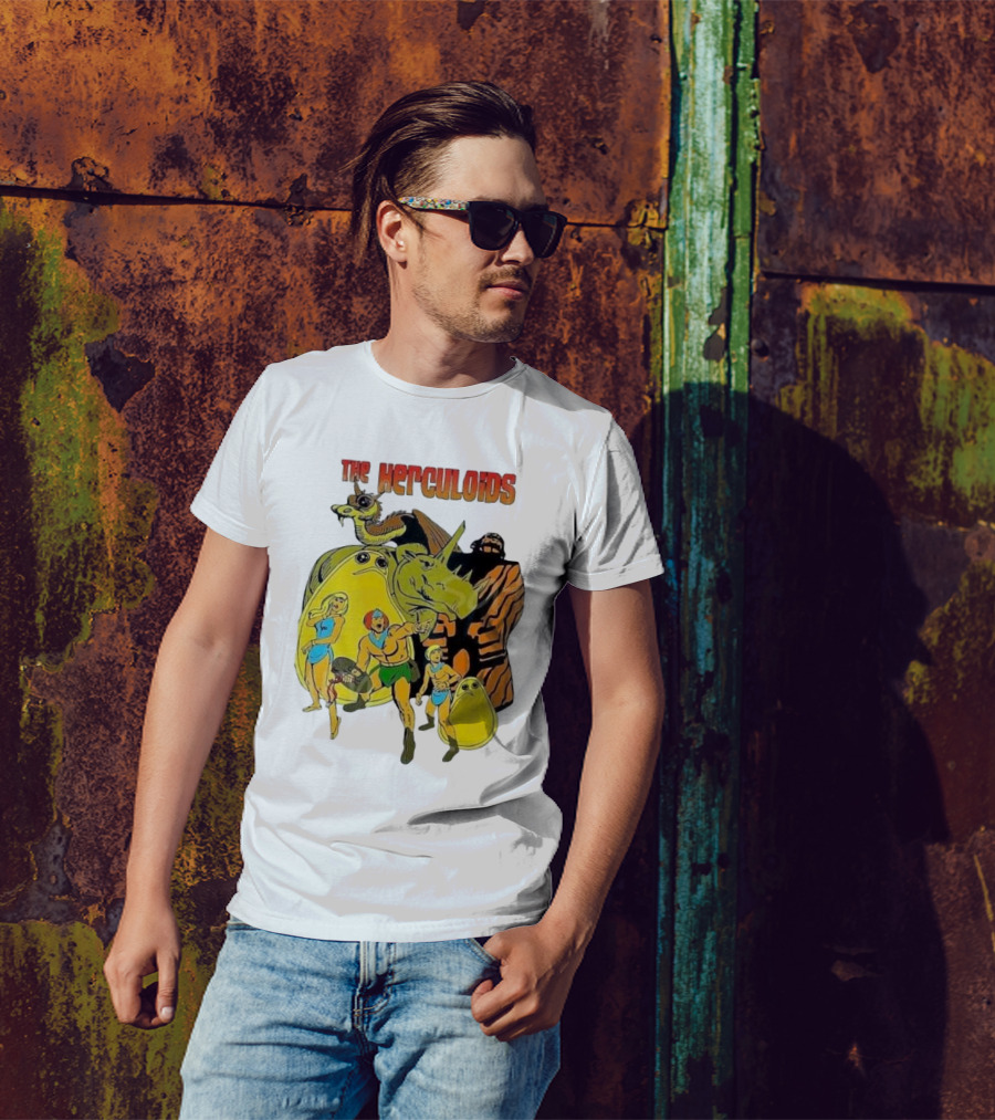 The Herculoids Classic Adventure Cartoon Characters T-Shirt