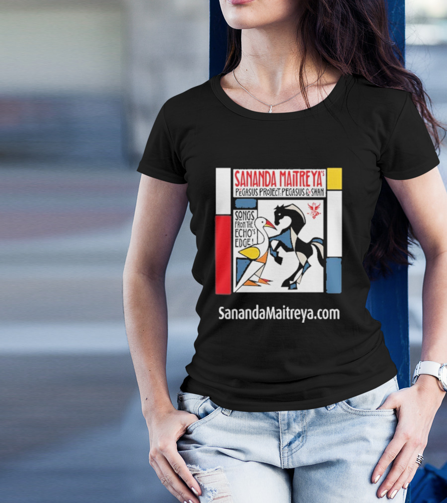 Sananda Maitreya Pegasus Project Pegasus And Swan Songs From The Echo's Edge T-Shirt