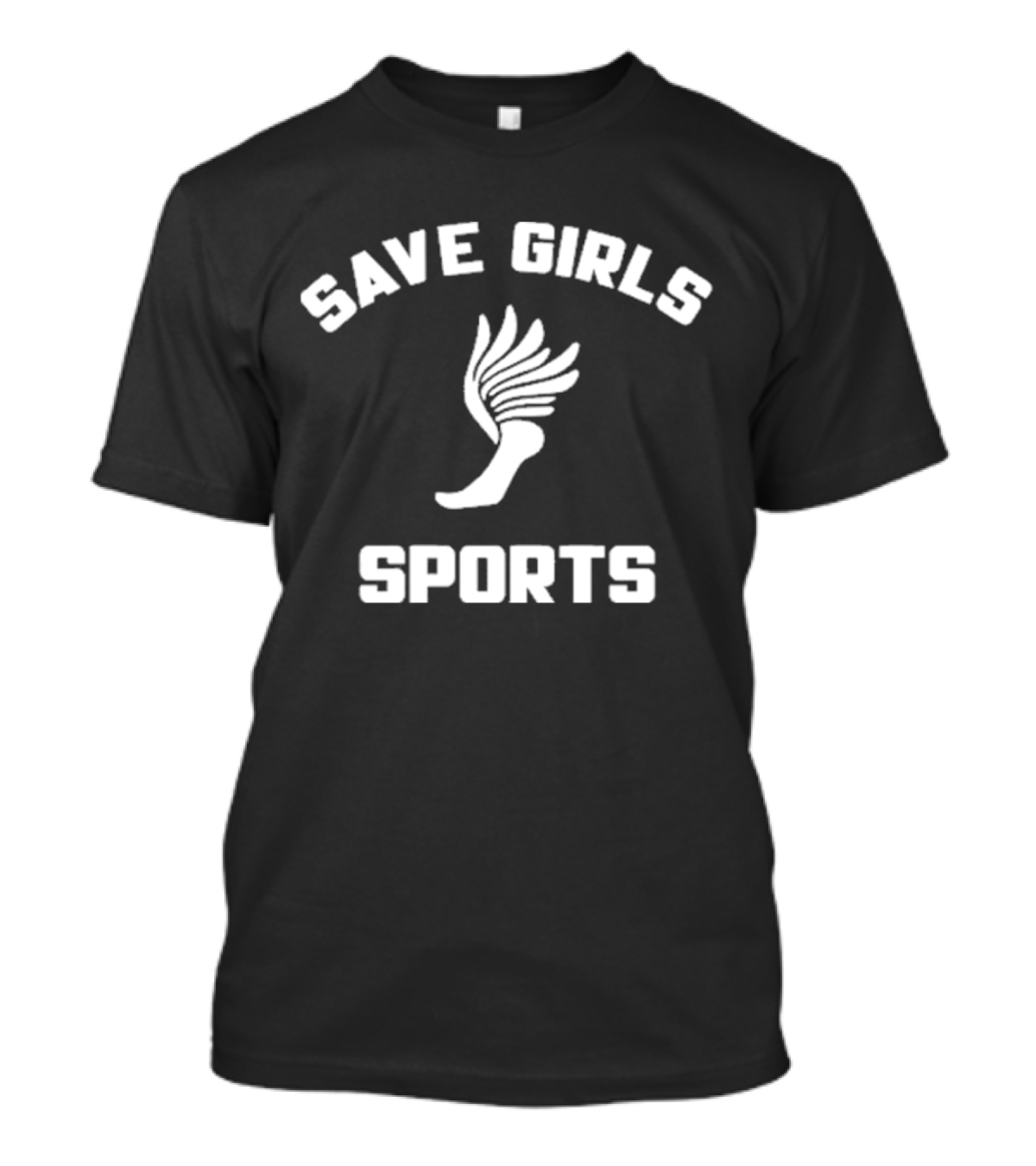 Taylor And Kaitlyn Wearing Save Girls Sports Winged Foot T-Shirt