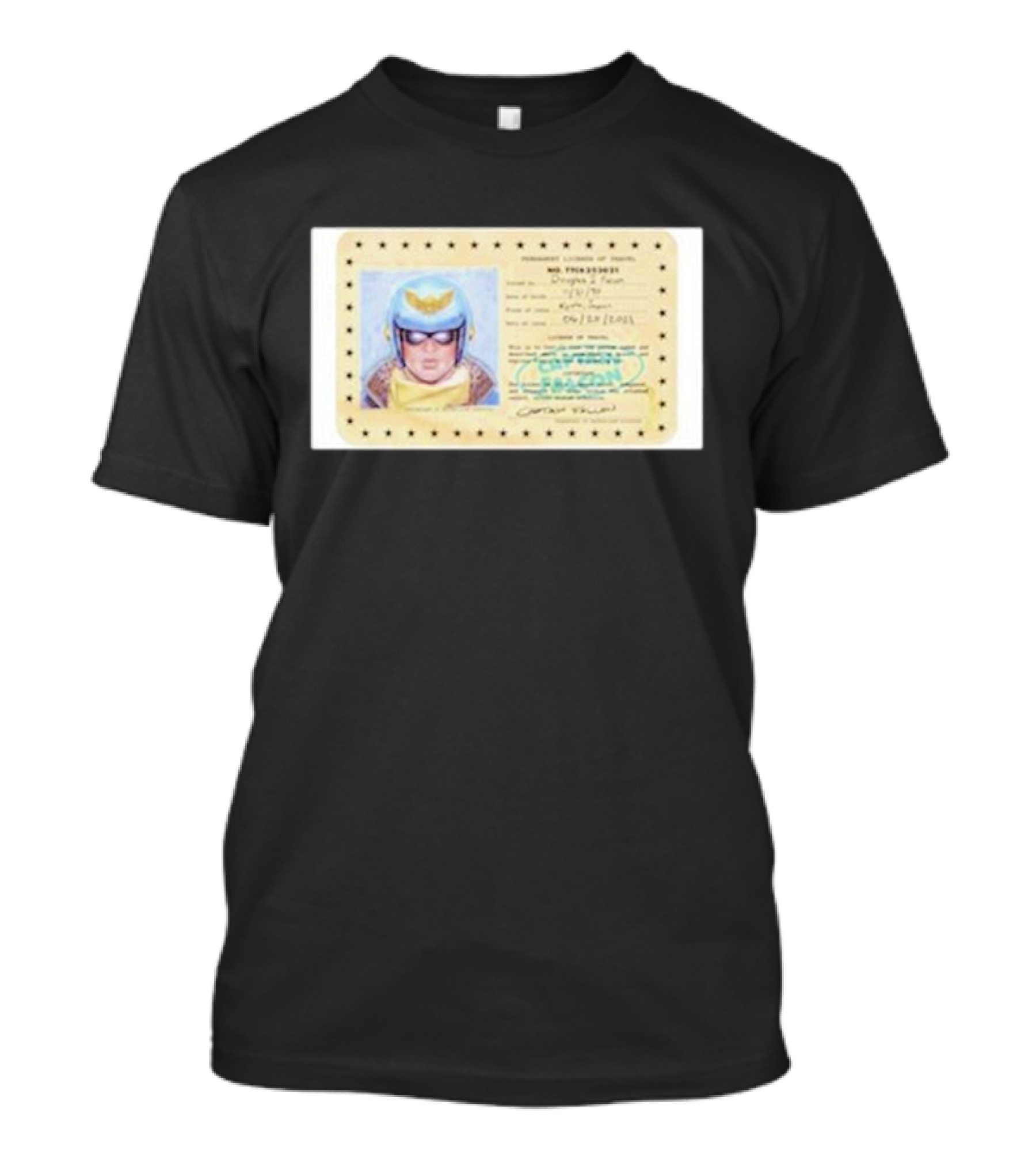 Captain Falcon Personal License And Friends T-Shirt