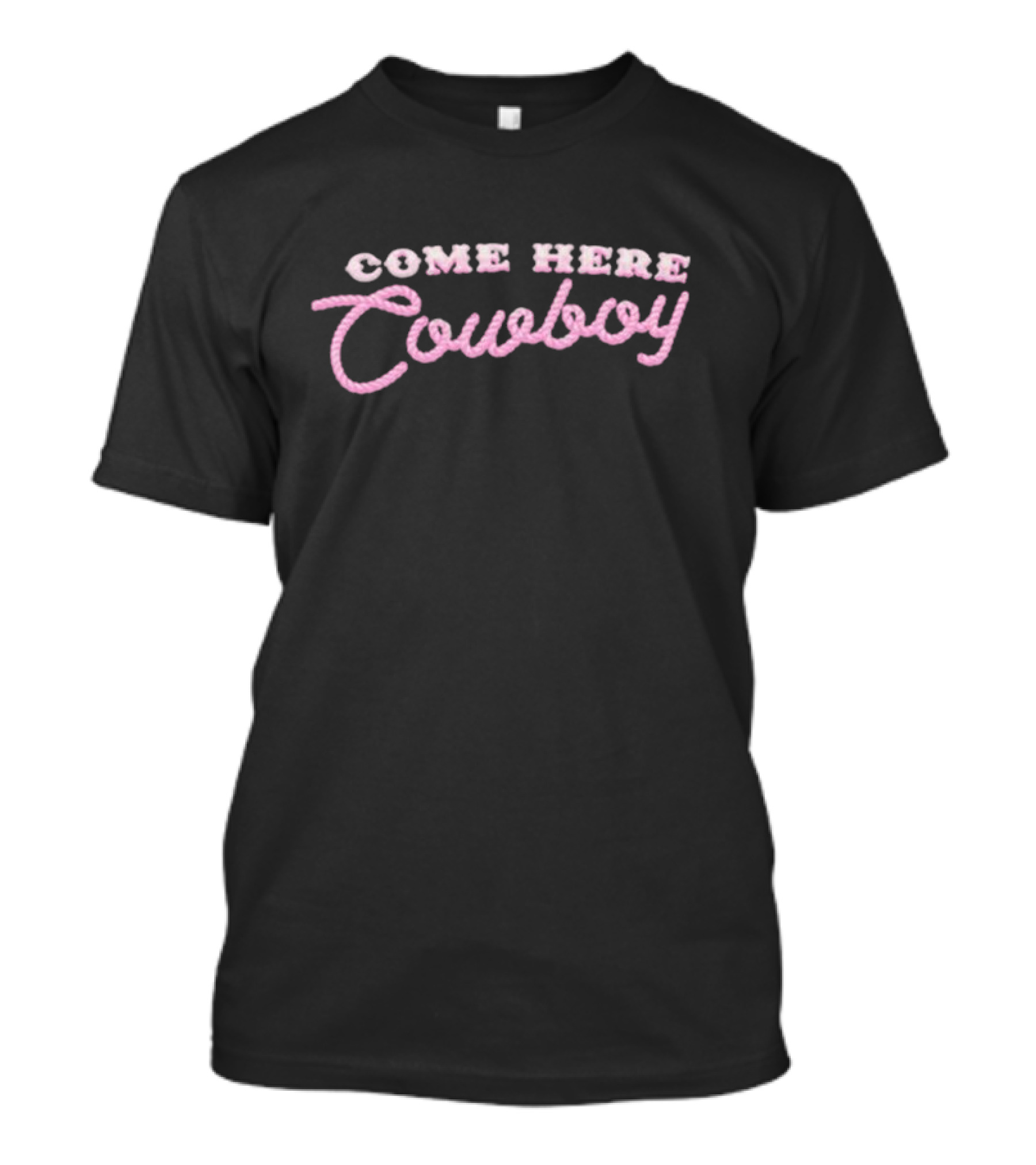 Bunnie Xo Come Here Cowboy Rope Text T-Shirt
