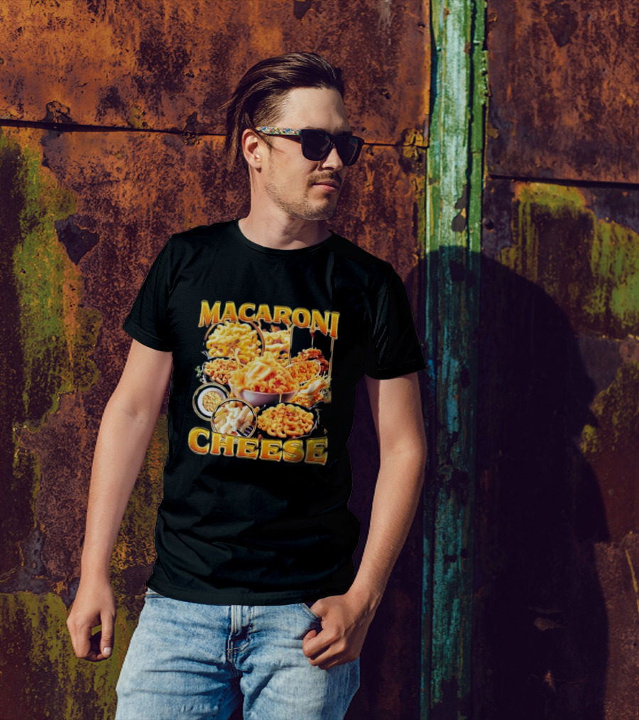 MACARONI CHEESE DELICIOUS VARIETIES IN VIBRANT T-Shirt