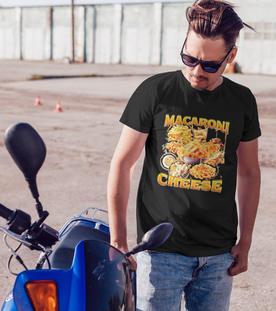 MACARONI CHEESE DELICIOUS VARIETIES IN VIBRANT T-Shirt