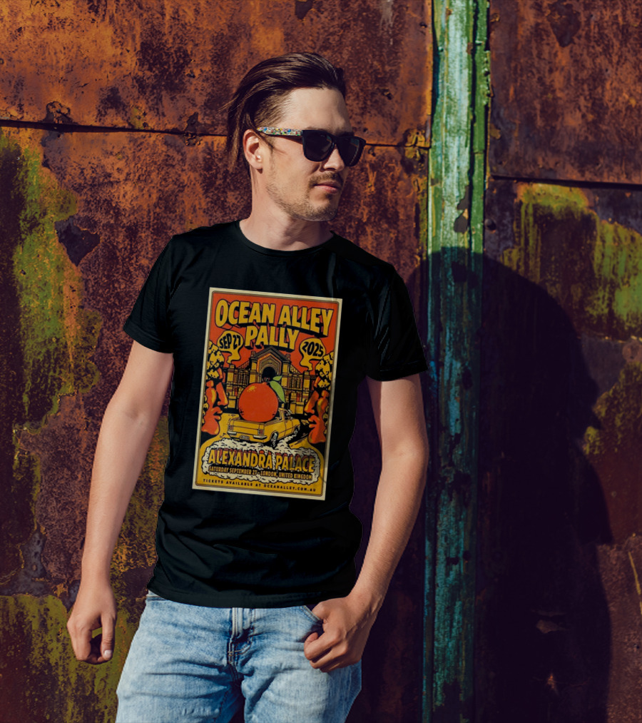 Ocean Alley Pally Sep 27 2025 Alexandra Palace London UK T-Shirt