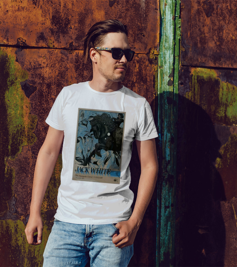 Jack White The Stampede Corral Calgary November 3rd T-Shirt
