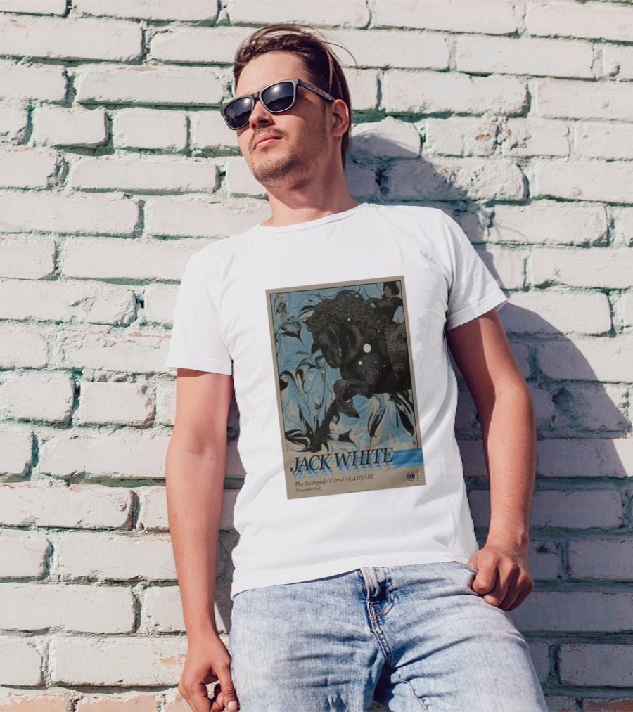 Jack White The Stampede Corral Calgary November 3rd T-Shirt