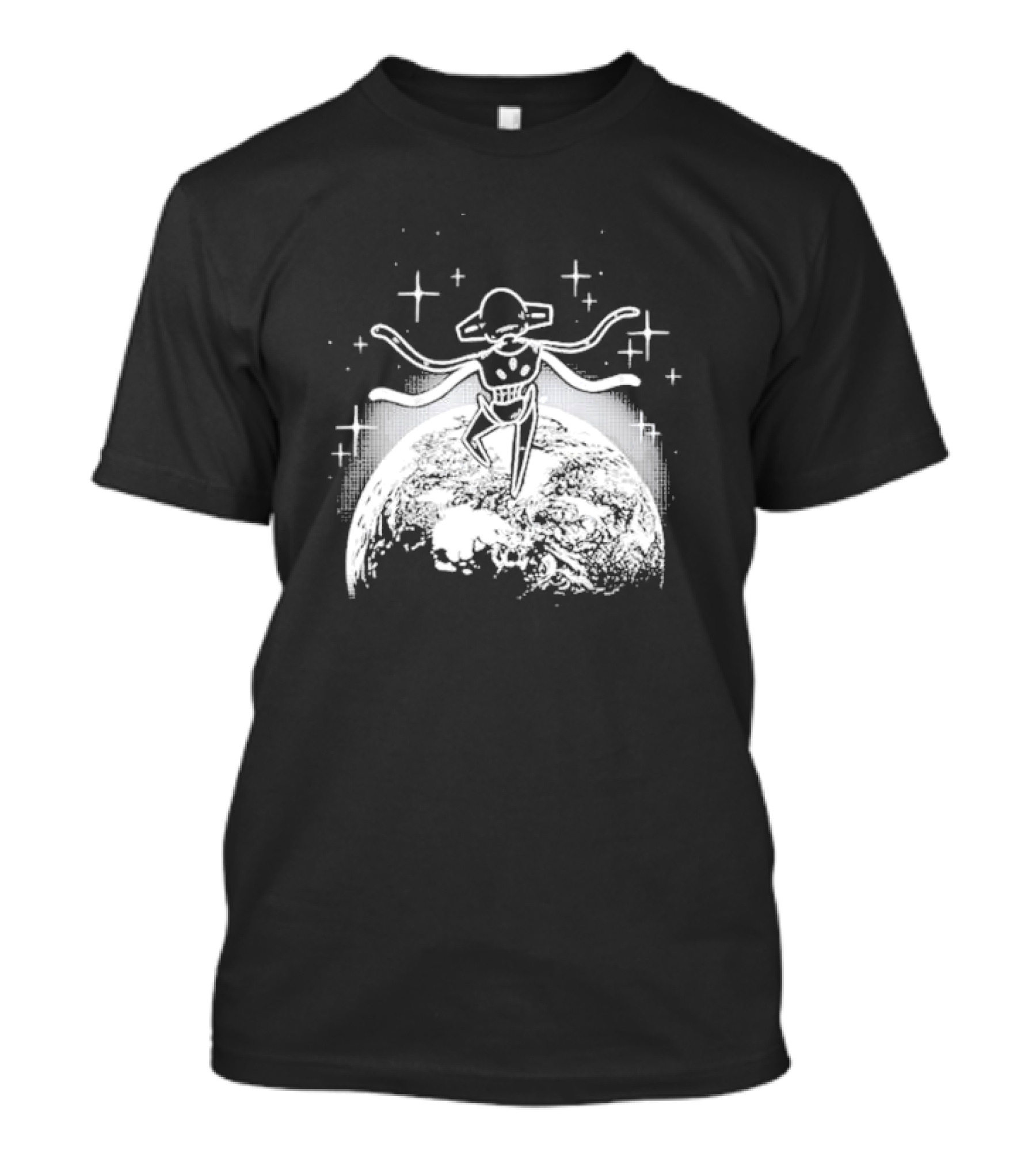 Hello World Deoxys Space Adventures Galaxy Earth Journey T-Shirt
