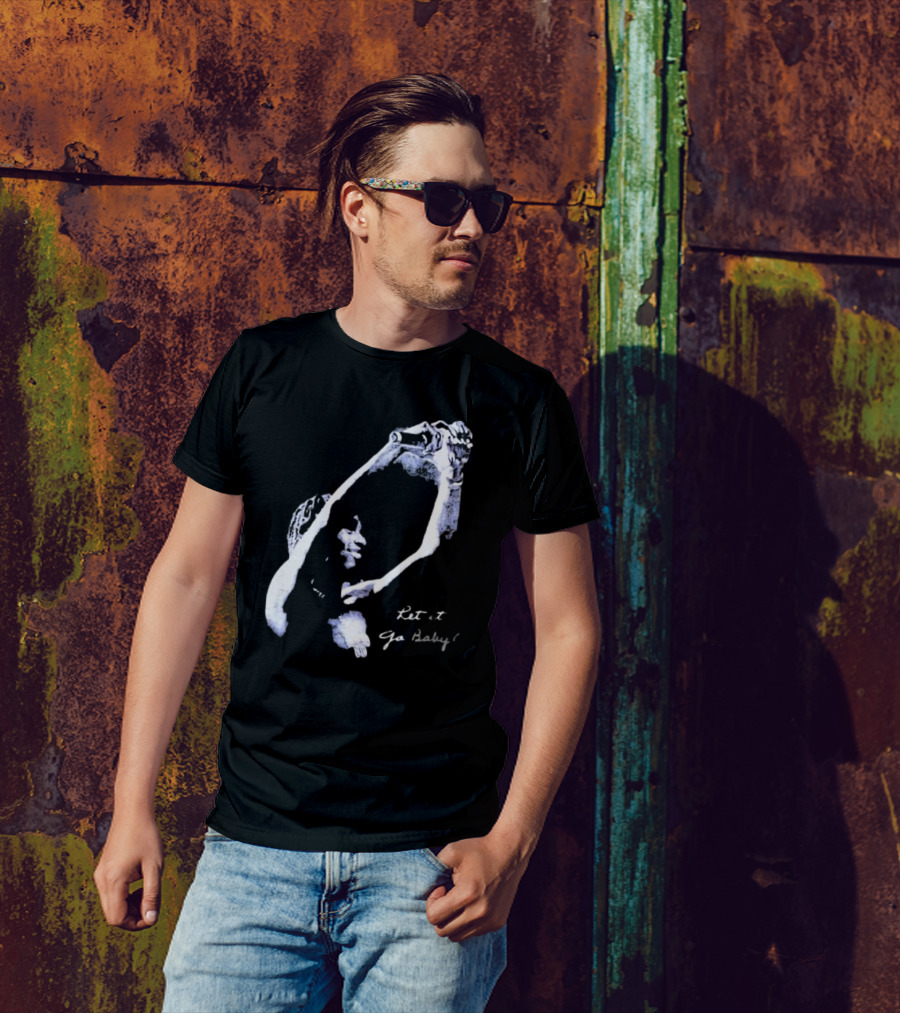 Let It Go Baby Vintage Music Expression T-Shirt