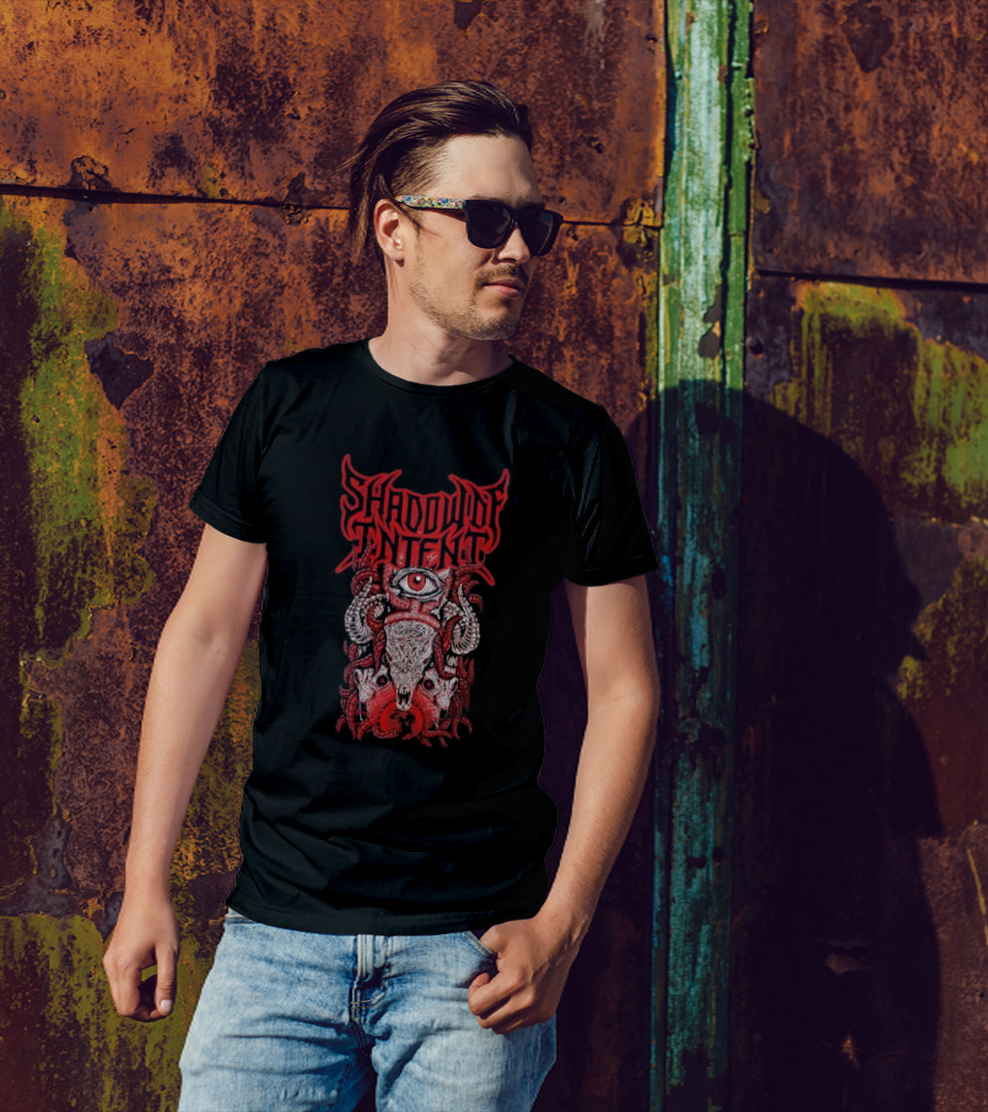 Shadow Of Intent Liberate Eye Skull Tentacles T-Shirt