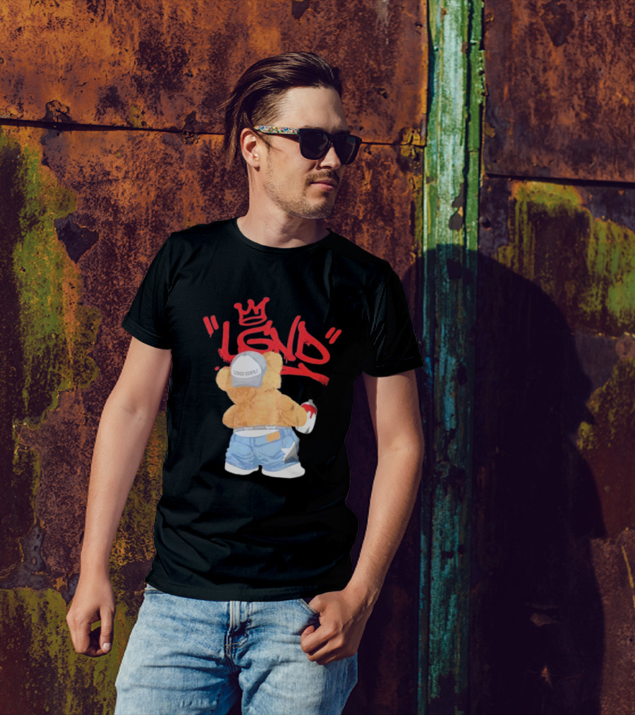 Tagger Bear LGND Lord Supply Graffiti T-Shirt