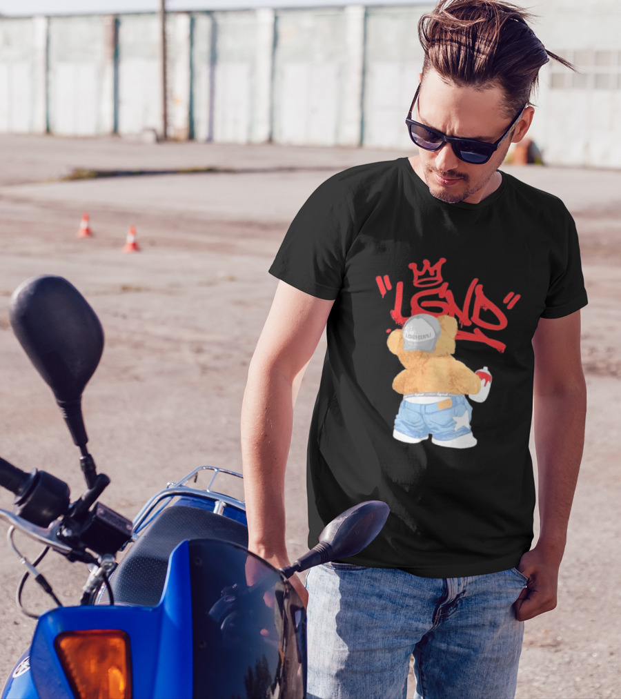 Tagger Bear LGND Lord Supply Graffiti T-Shirt