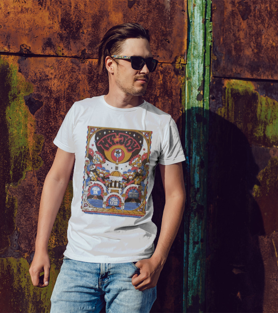Mt Joy Homecoming Shows Philly PA September 26 27 2025 Tour Retro Psychedelic T-Shirt
