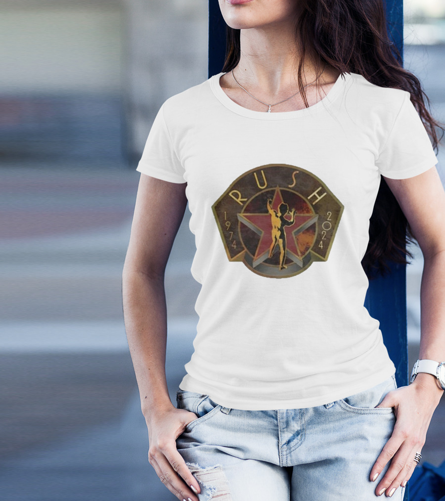 Rush Backstage R50 1974-2024 Deco Raglan Star Man T-Shirt