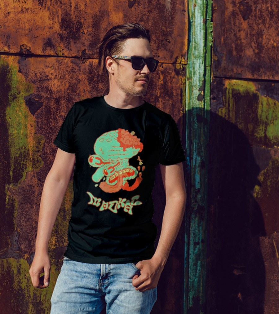 Madkat Ewww Calamardo Surreal Zombie Pop T-Shirt