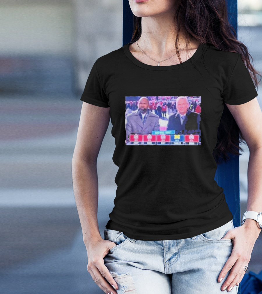 Woodson Who Win Today Michigan Vs Ohio State Sports Prediction Panel T-Shirt
