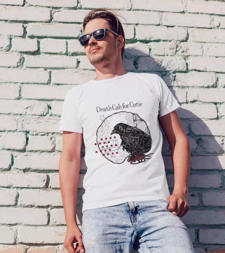 Death Cab For Cutie Transatlanticism Tour Bird And Stars T-Shirt