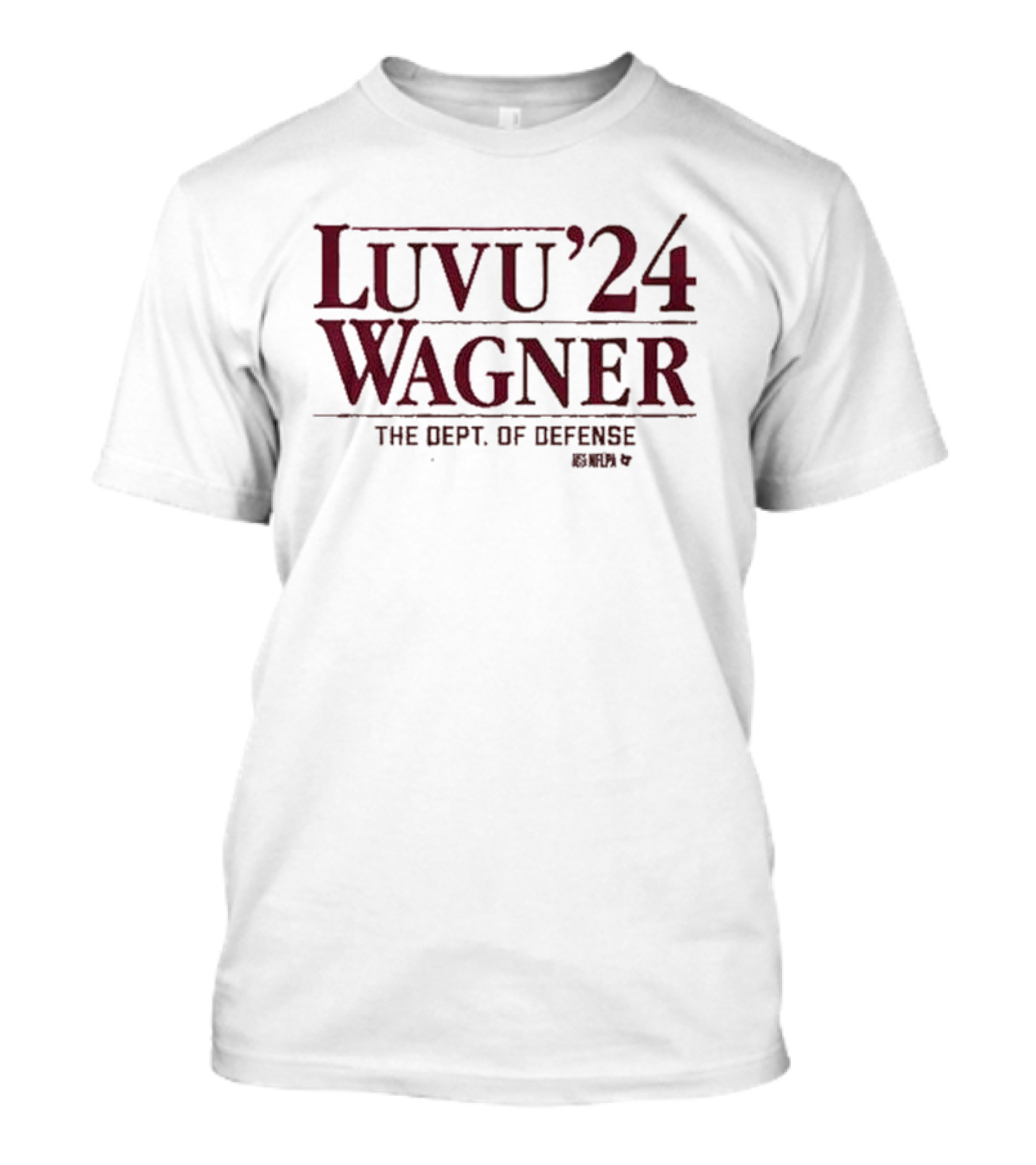 Luvu '24 Wagner The Dept. Of Defense NFLPA T-Shirt
