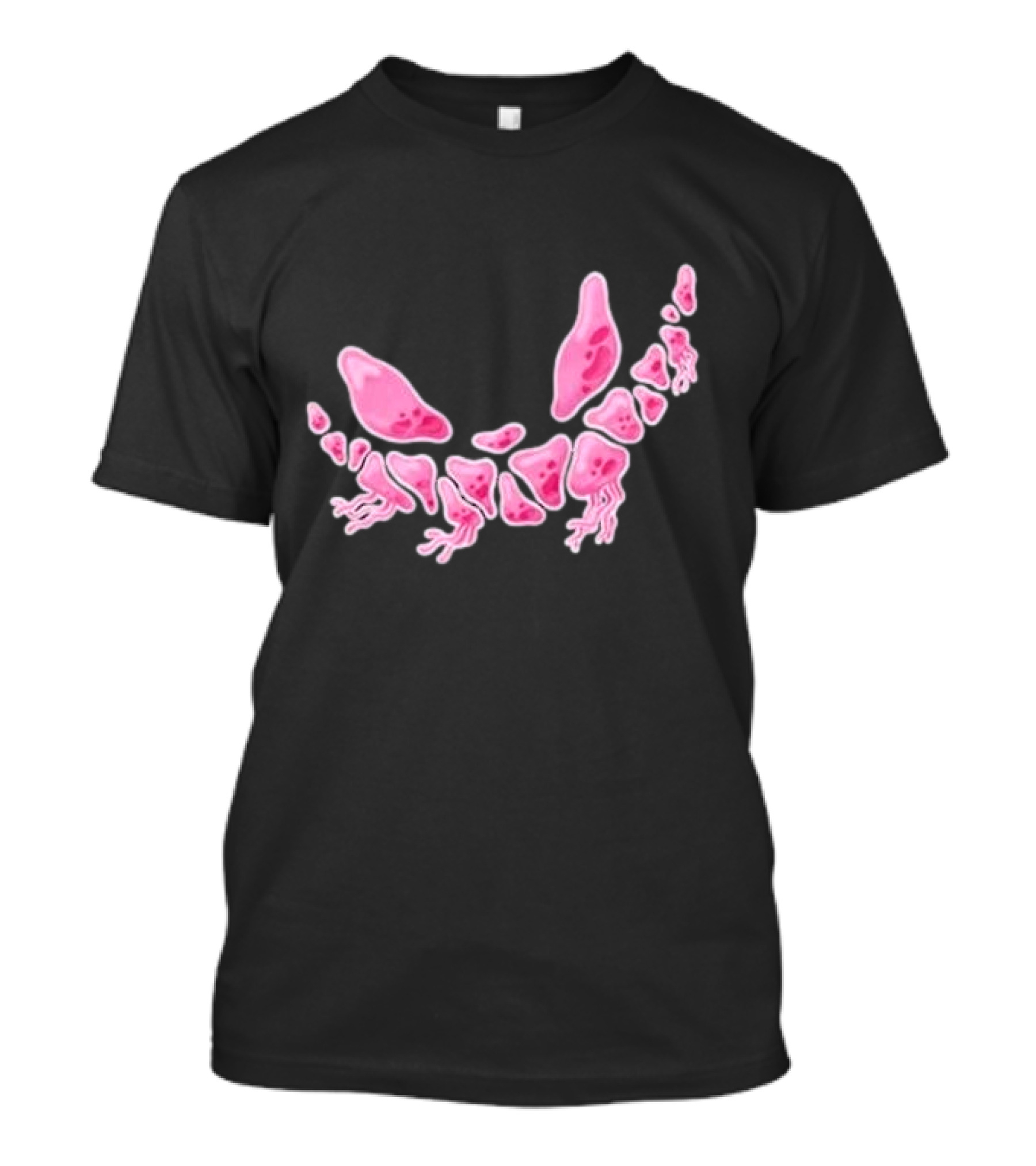 Bob Esponja Pink Jellyfish Pattern Collection T-Shirt