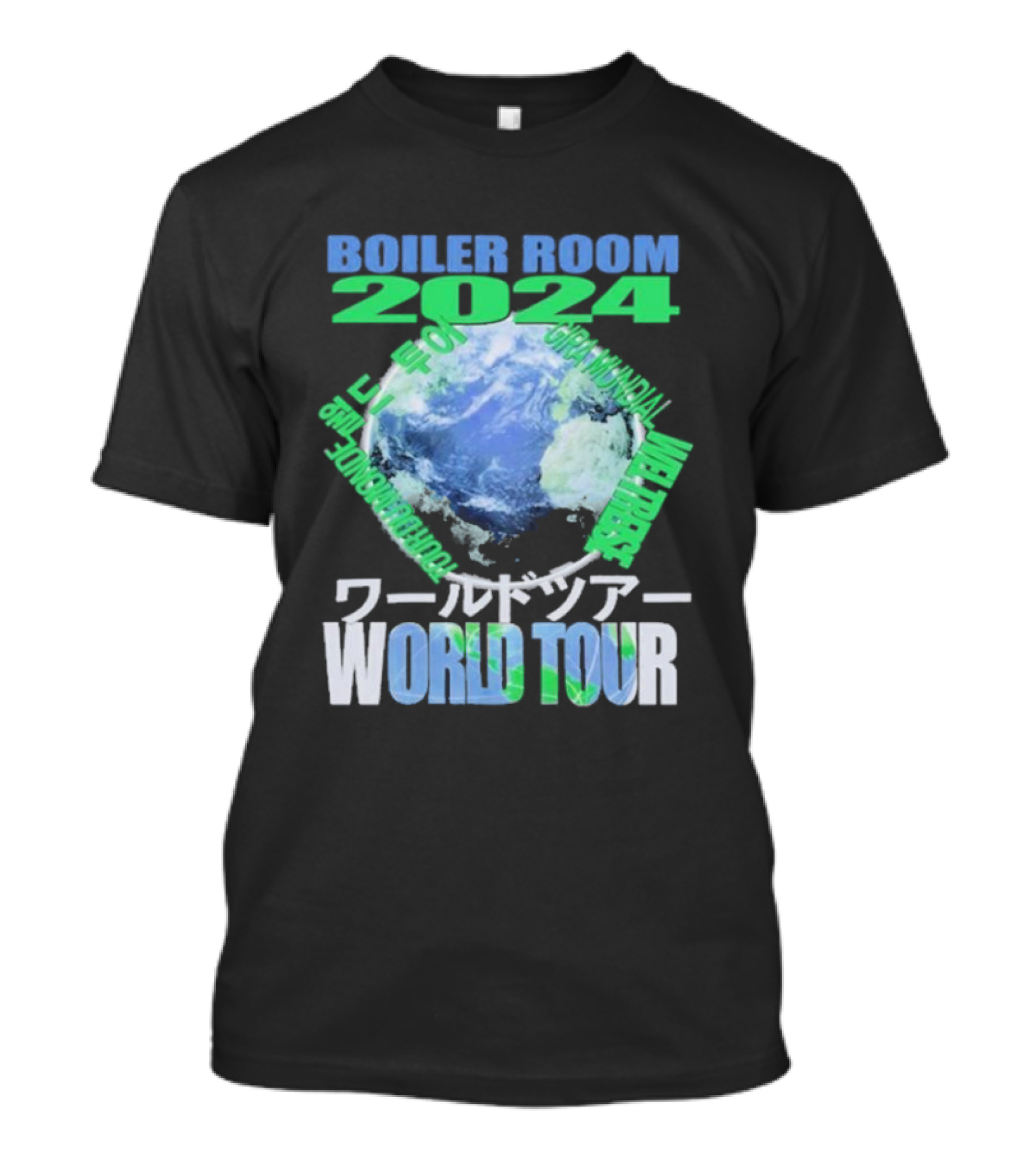 Boiler Room 2024 World Tour グローバル メルツ 世界 ツアー Mondiale T-Shirt