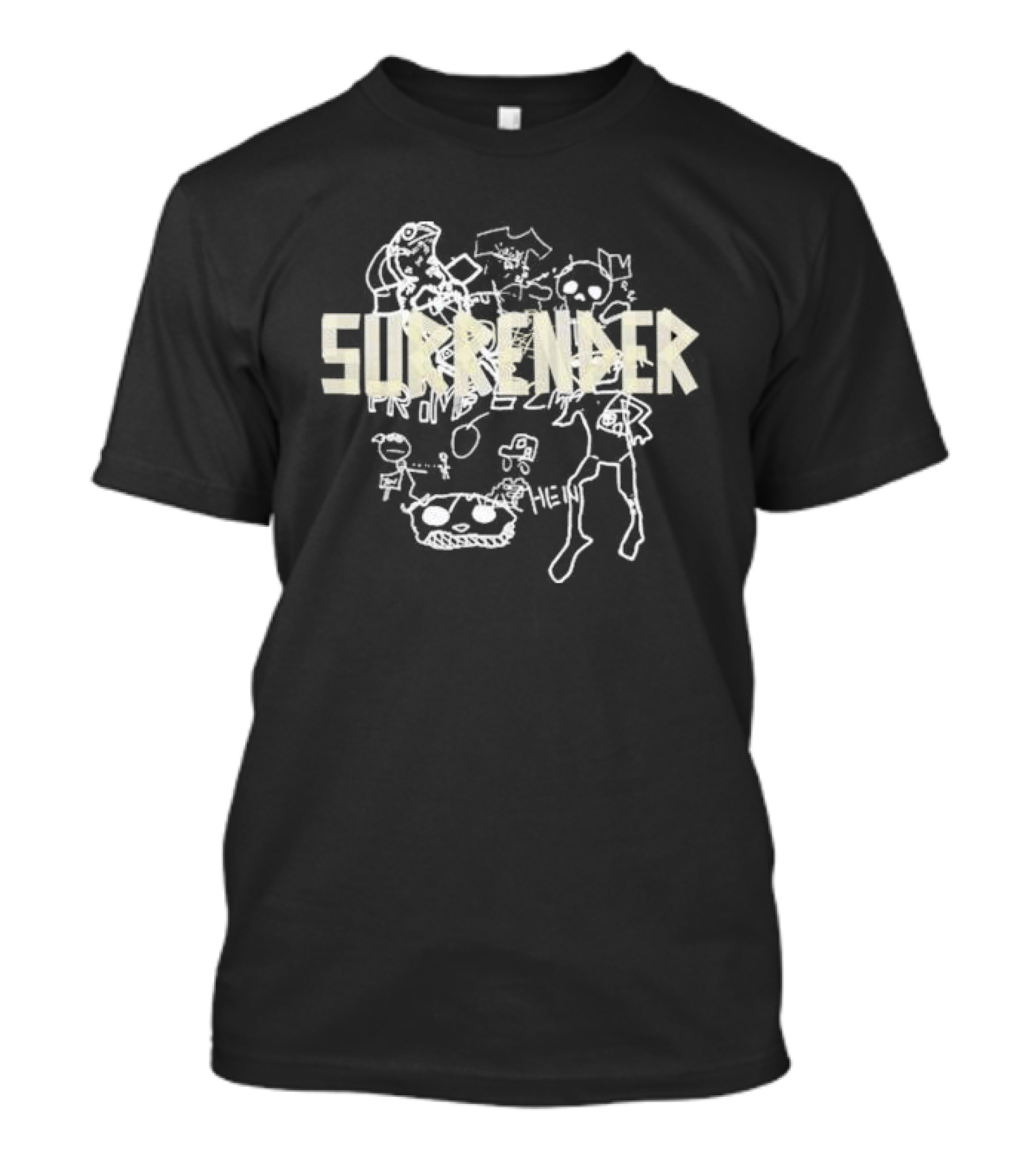 Let’s Hugo Ugo Surrender 2024 SURRENDER Graffiti Art Characters T-Shirt