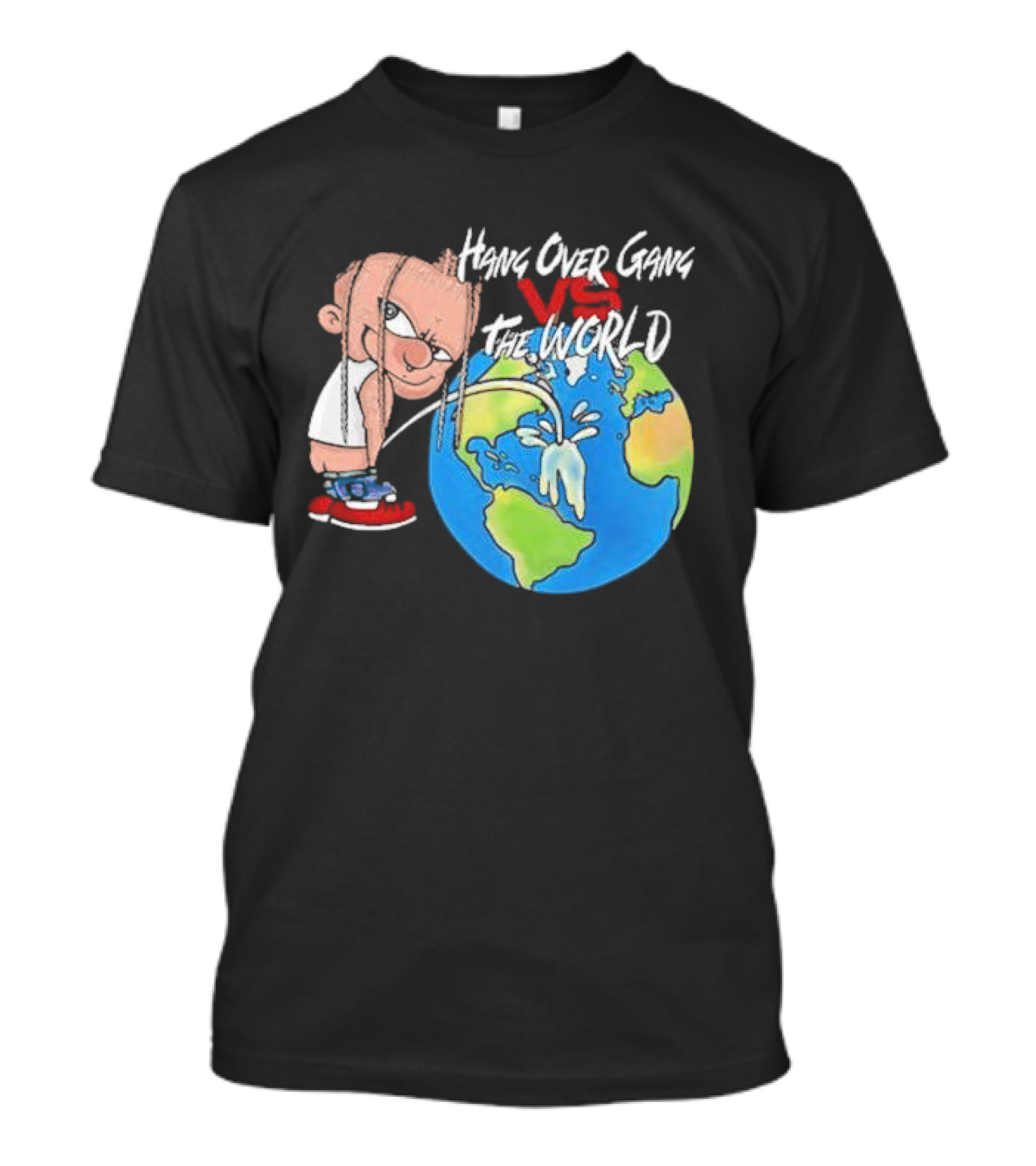 Hang Over Gang Vs The World Kid Planet T-Shirt