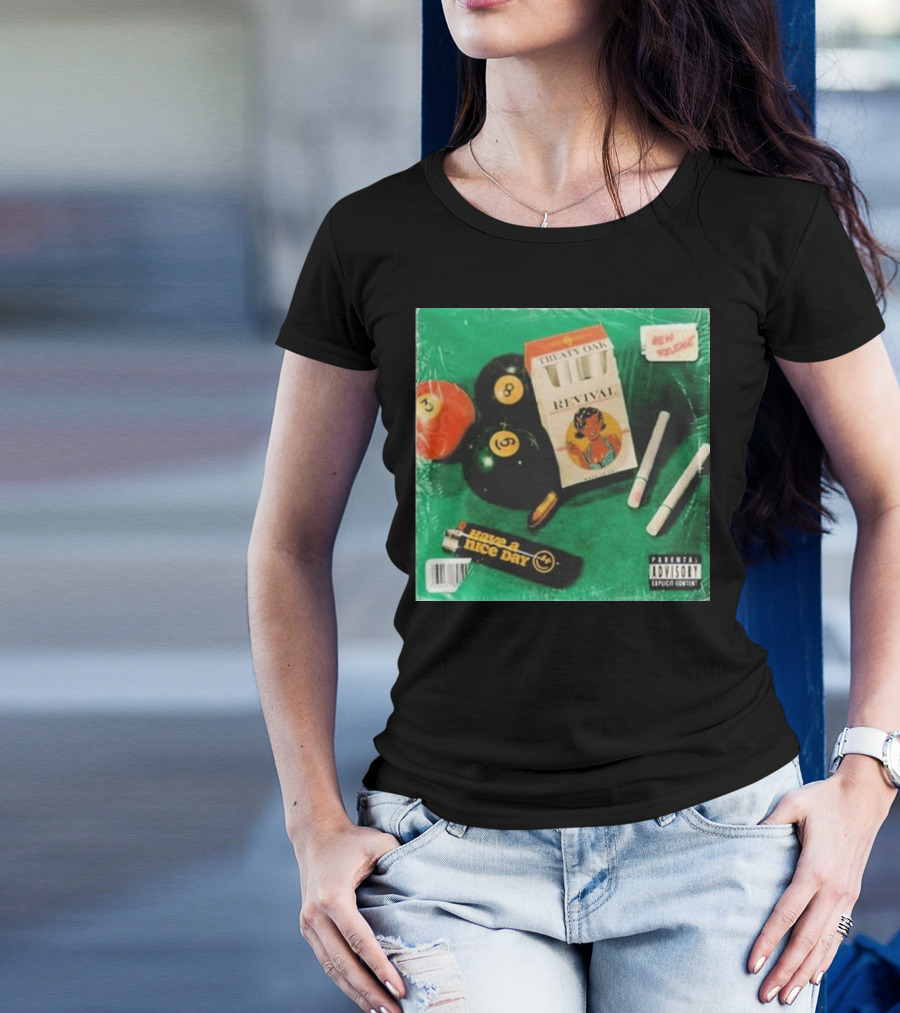 Treaty Oak Revival New Release Have A Nice Day Album T-Shirt