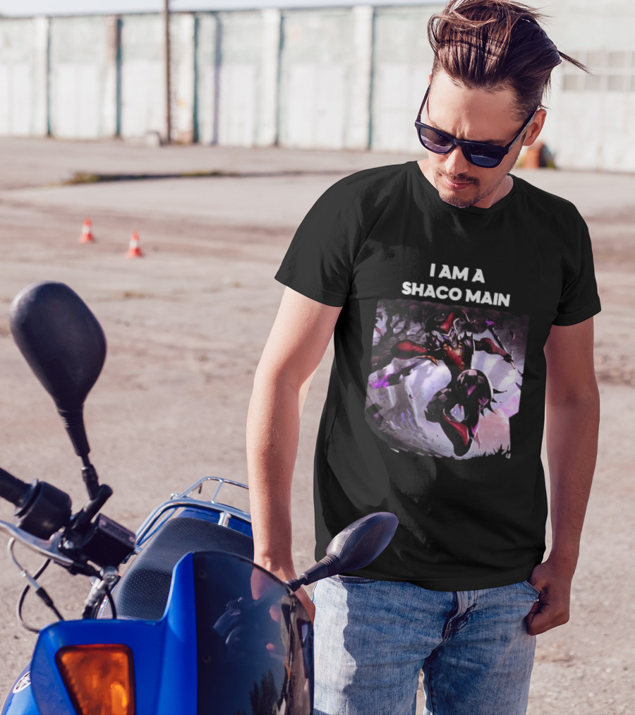 I Am A Shaco Main Why So Serious League Of Legends Character Joker T-Shirt
