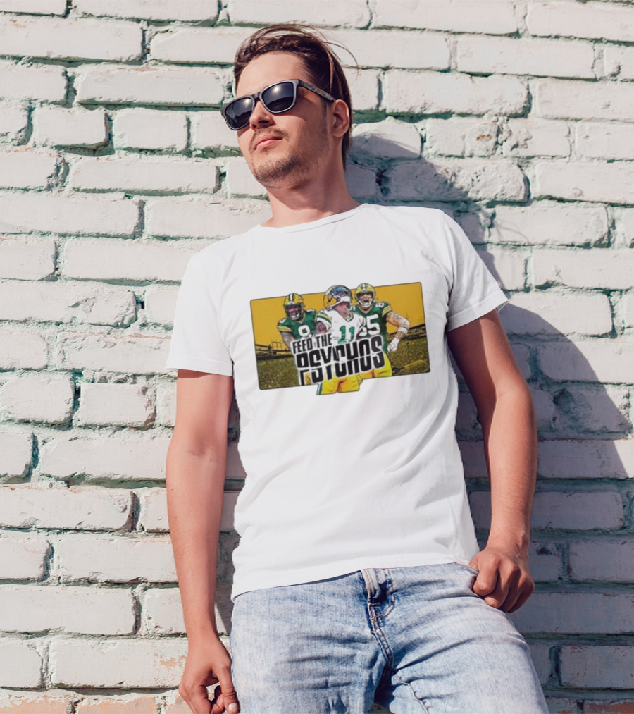 Feed The Psychos Packers Football Trio T-Shirt