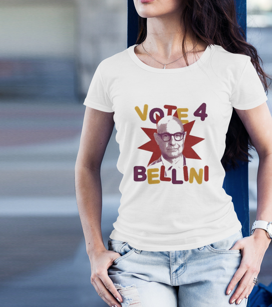 Vote 4 Bellini Don’t Be A Meanie Vote Bellini Starburst Retro T-Shirt