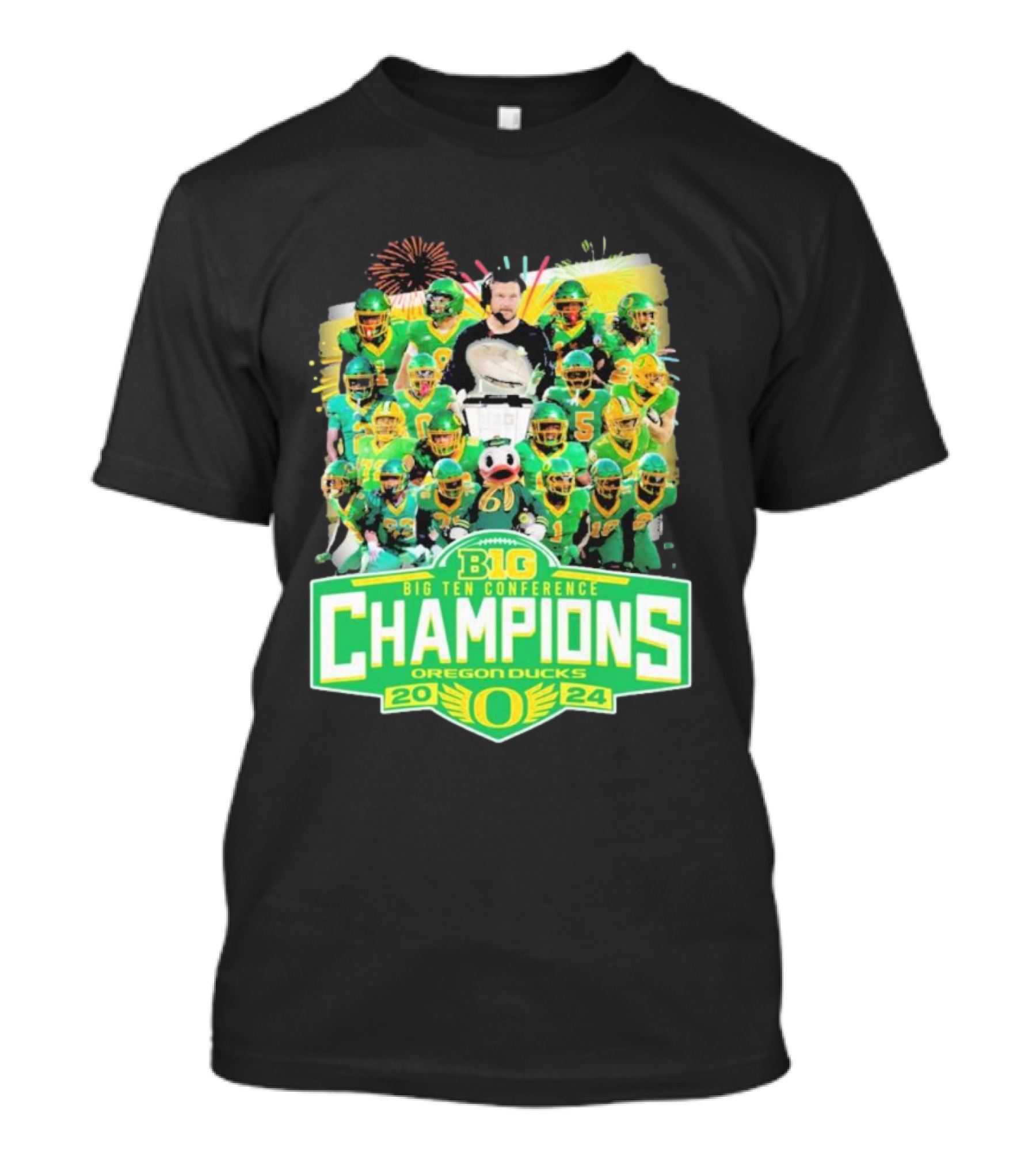 Big Ten Conference Champions Oregon Ducks Football T-Shirt