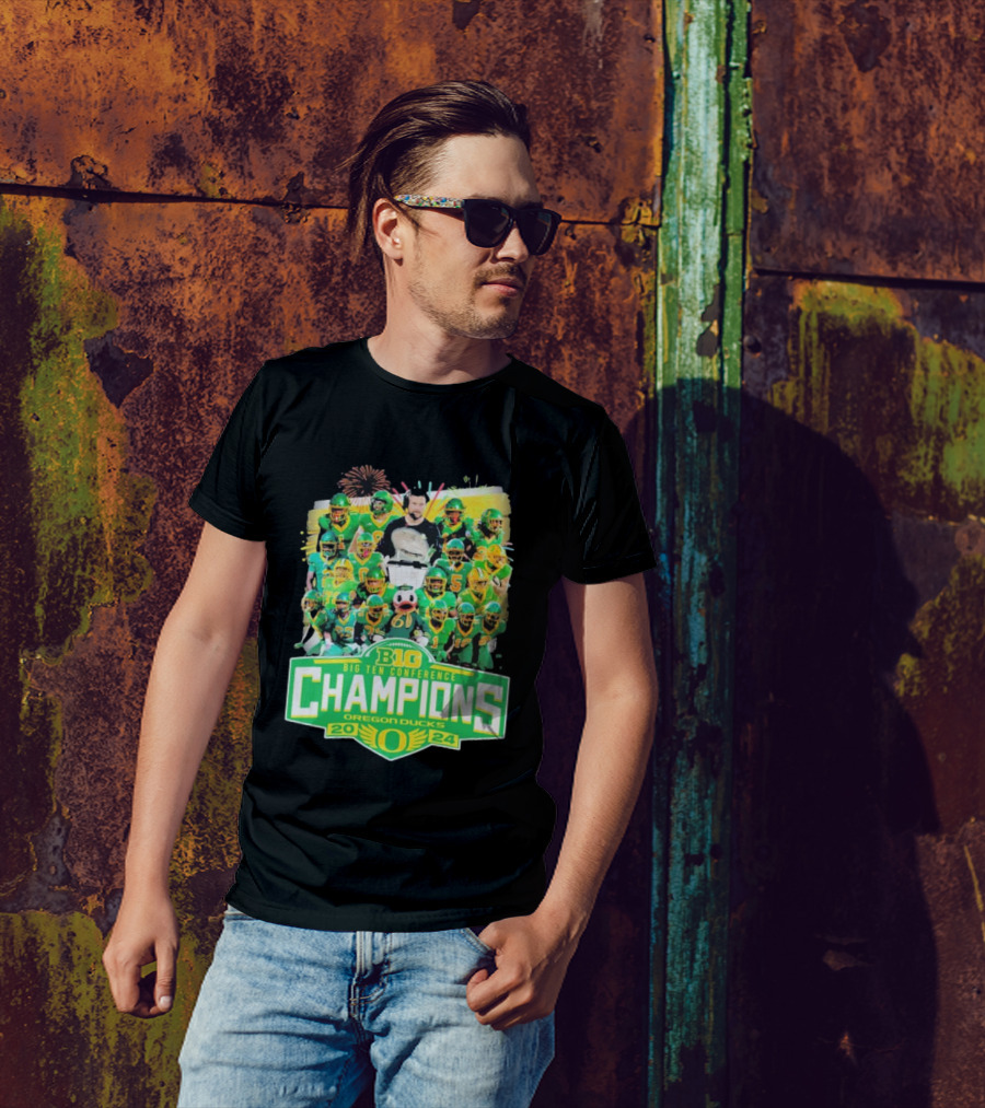 Big Ten Conference Champions Oregon Ducks Football T-Shirt
