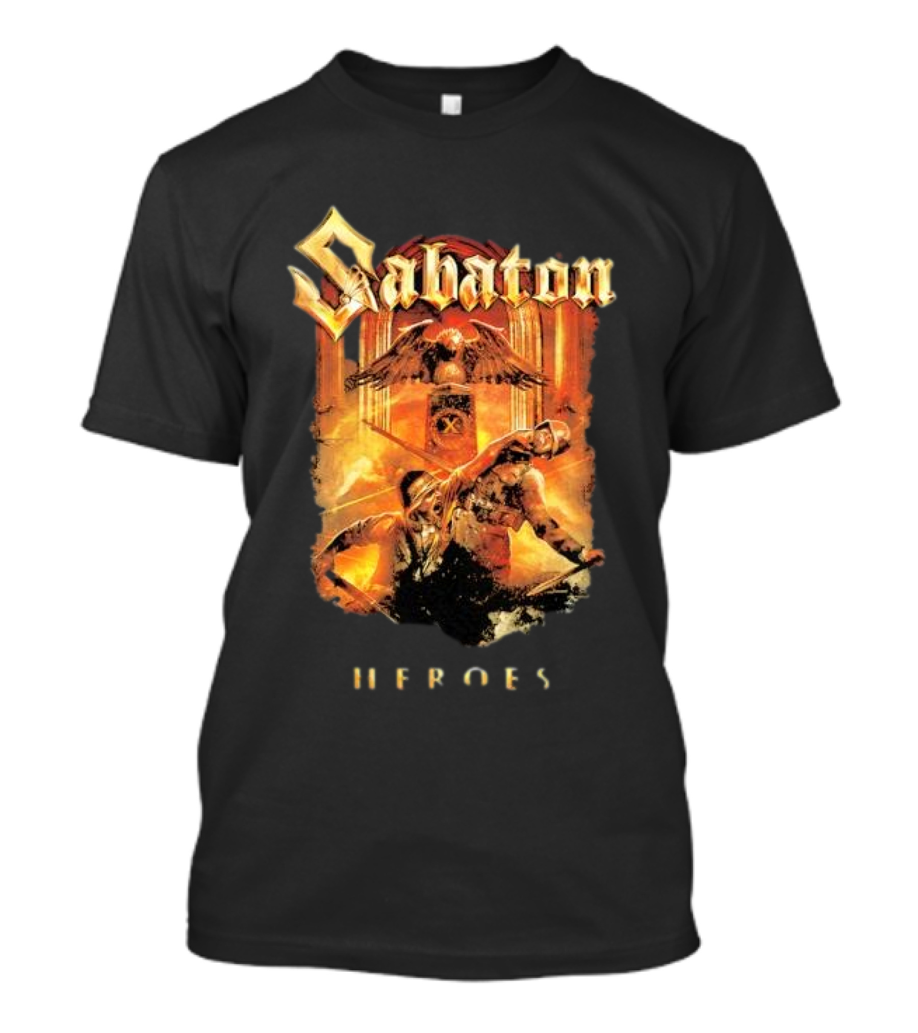 Sabaton Heroes 10th Year Anniversary Viking Warrior T-Shirt