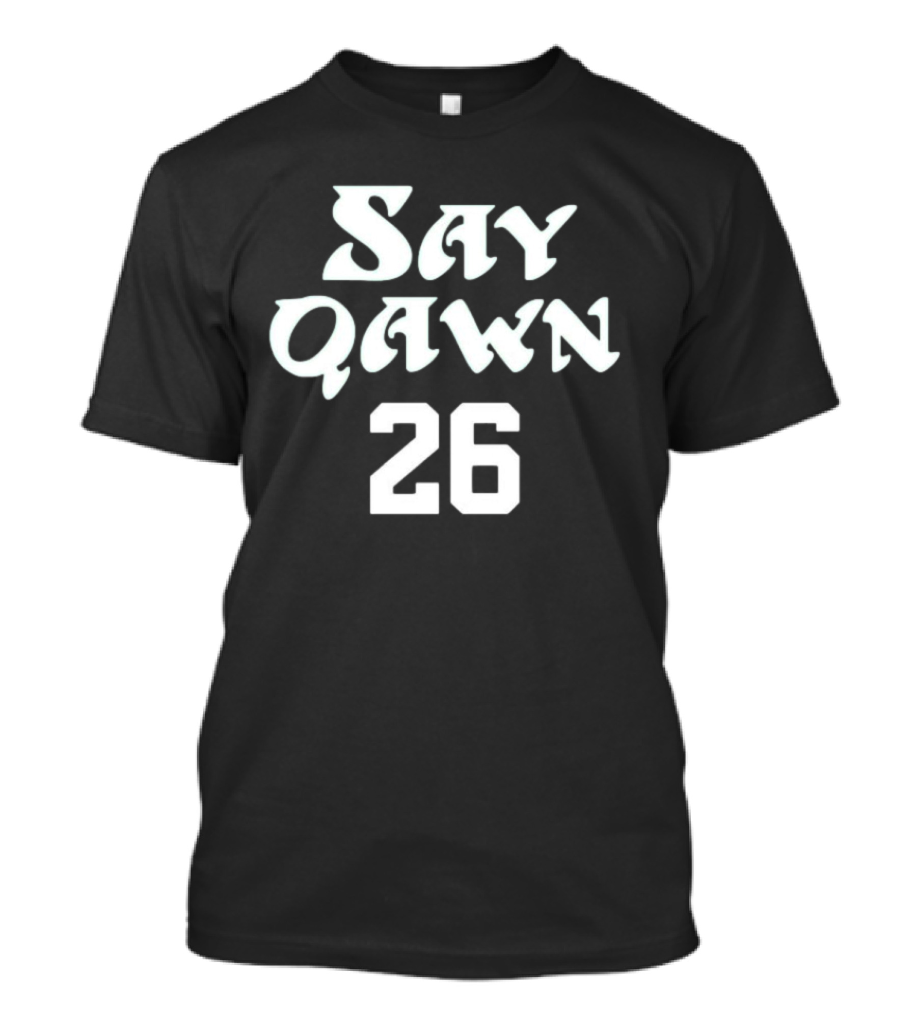 Say Qawn 26 Saquon Barkley Football Fan T-Shirt