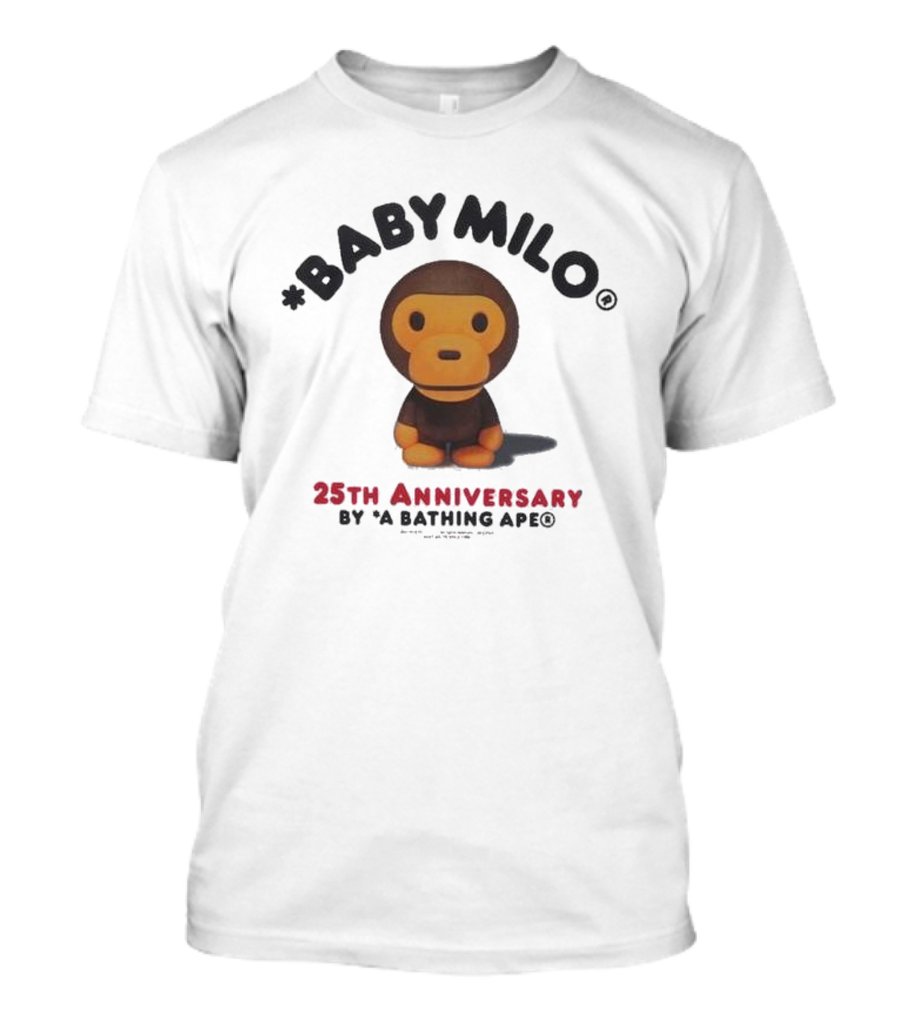 BABY MILO 25TH ANNIVERSARY BY A BATHING APE T-Shirt