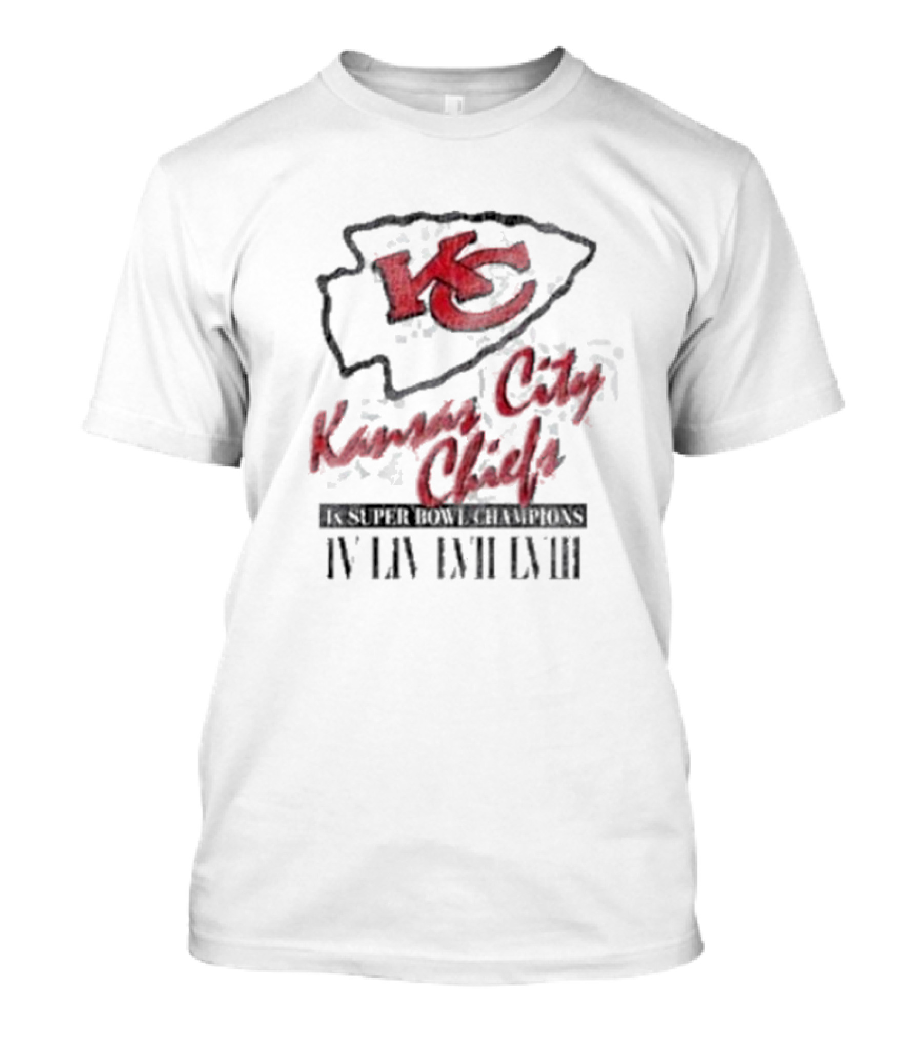 Brittany Mahomes Kansas City Chiefs Super Bowl Champions IV LIV LVII LVIII T-Shirt