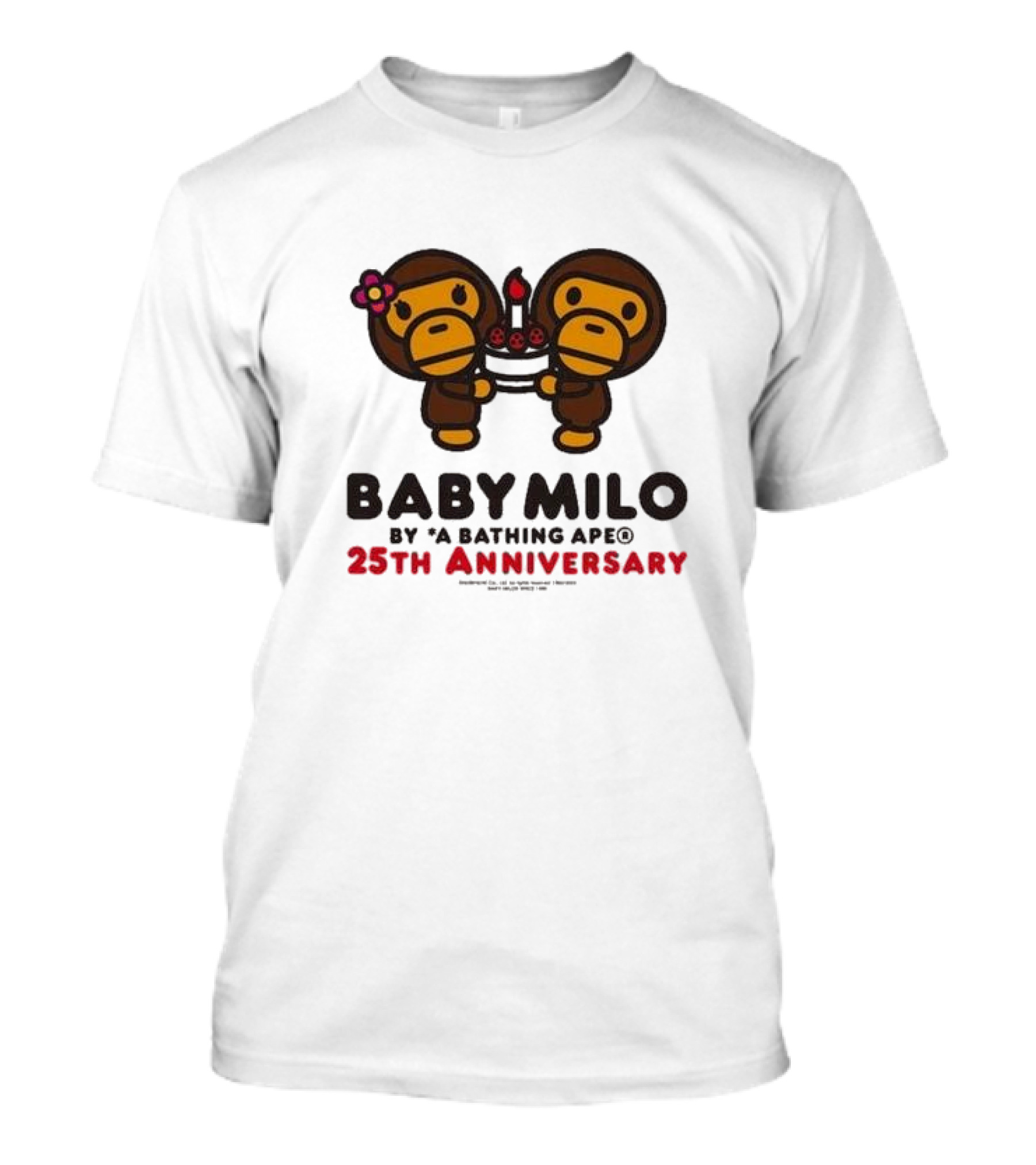 Baby Milo By A Bathing Ape 25th Anniversary Kids T-Shirt