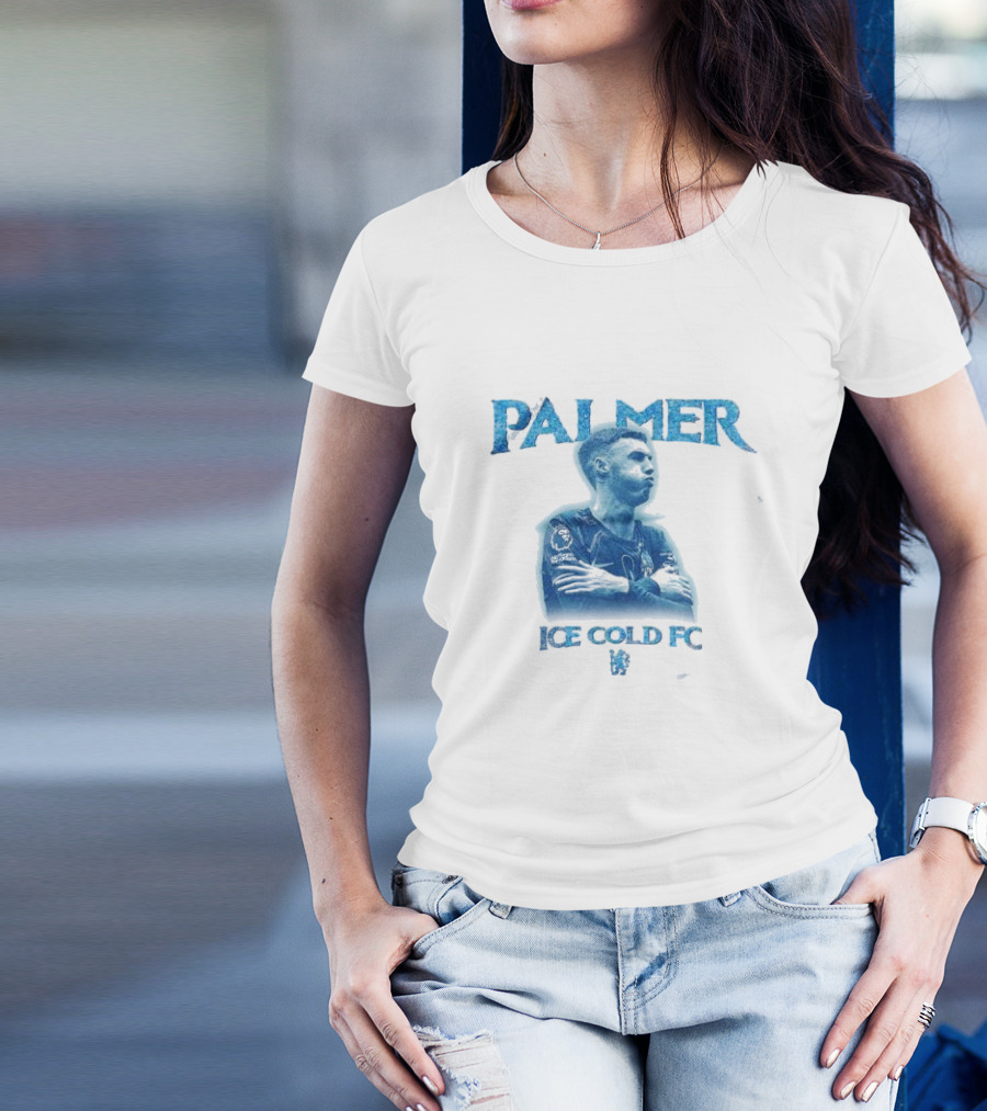 Chelsea Palmer Ice Cold FC Football Blue Vibe T-Shirt