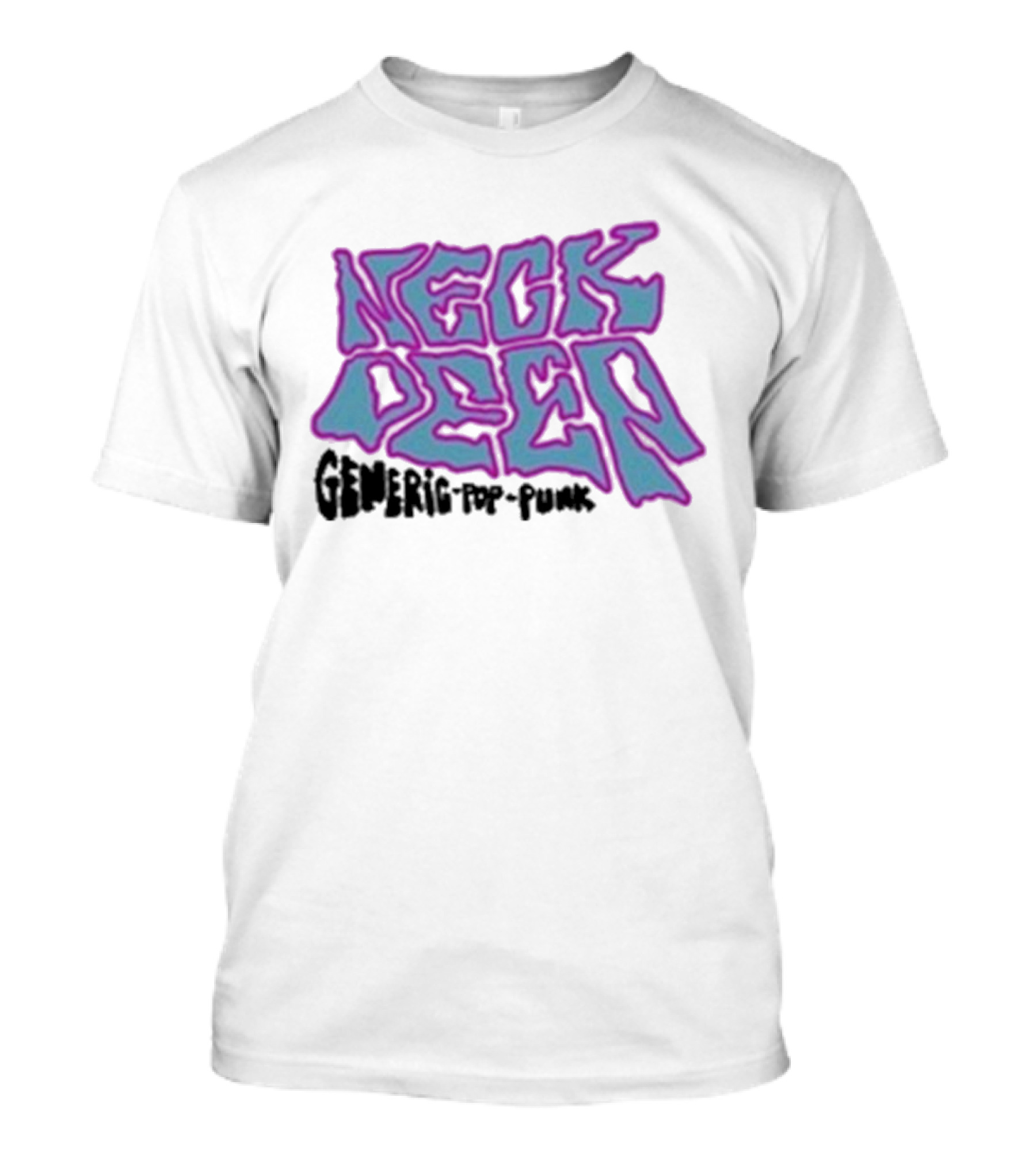 Neck Deep Generic Pop Punk 8 Ball Summer T-Shirt